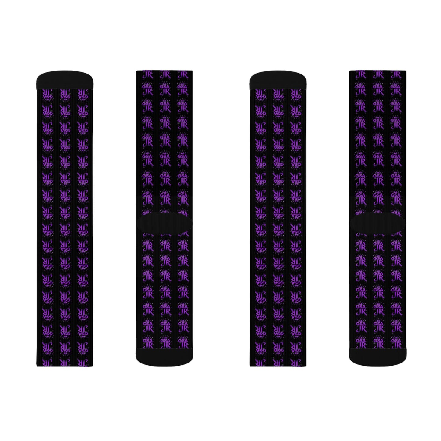 GSA BY JR Crew Socks - Purple