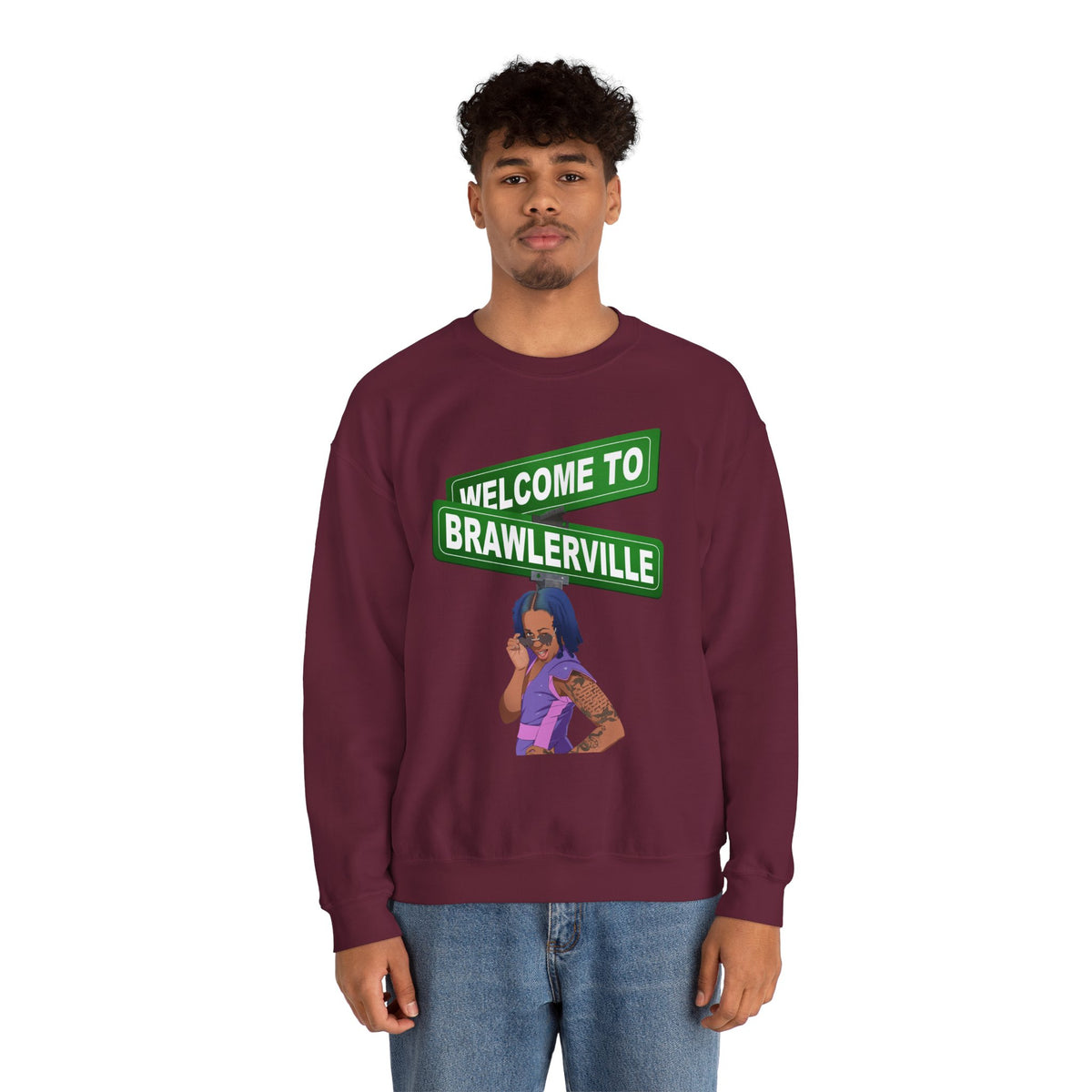 Welcome to Brawlerville ' Sweatshirt