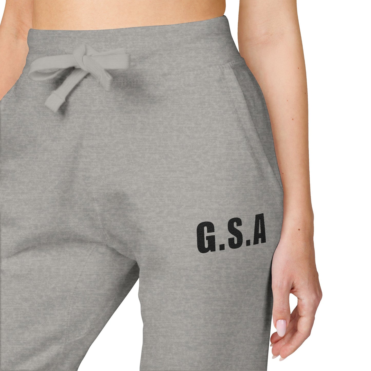 GSA BY JR Embroidered Fleece Sweatpants
