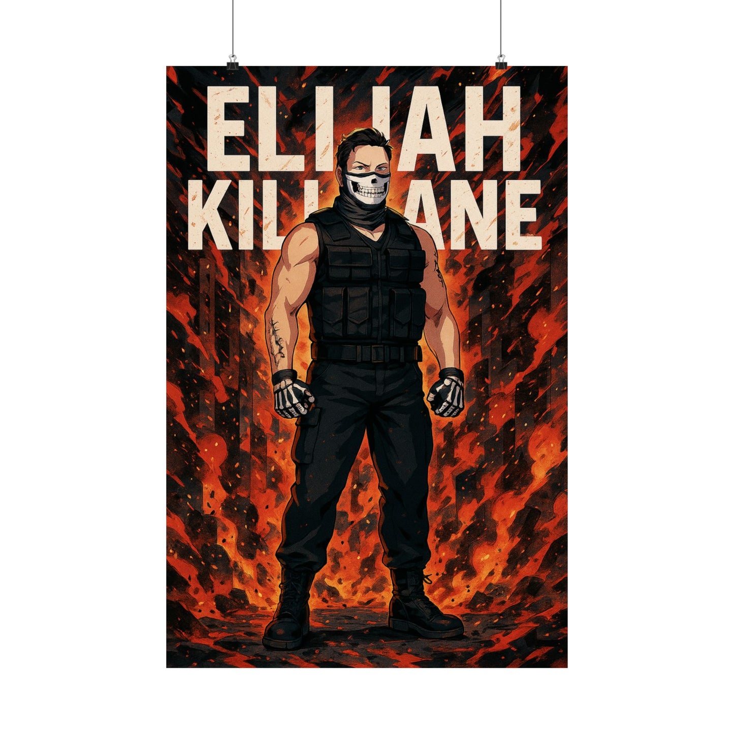 THE JROTC ANIME POSTER: ELIJAH KILLBANE