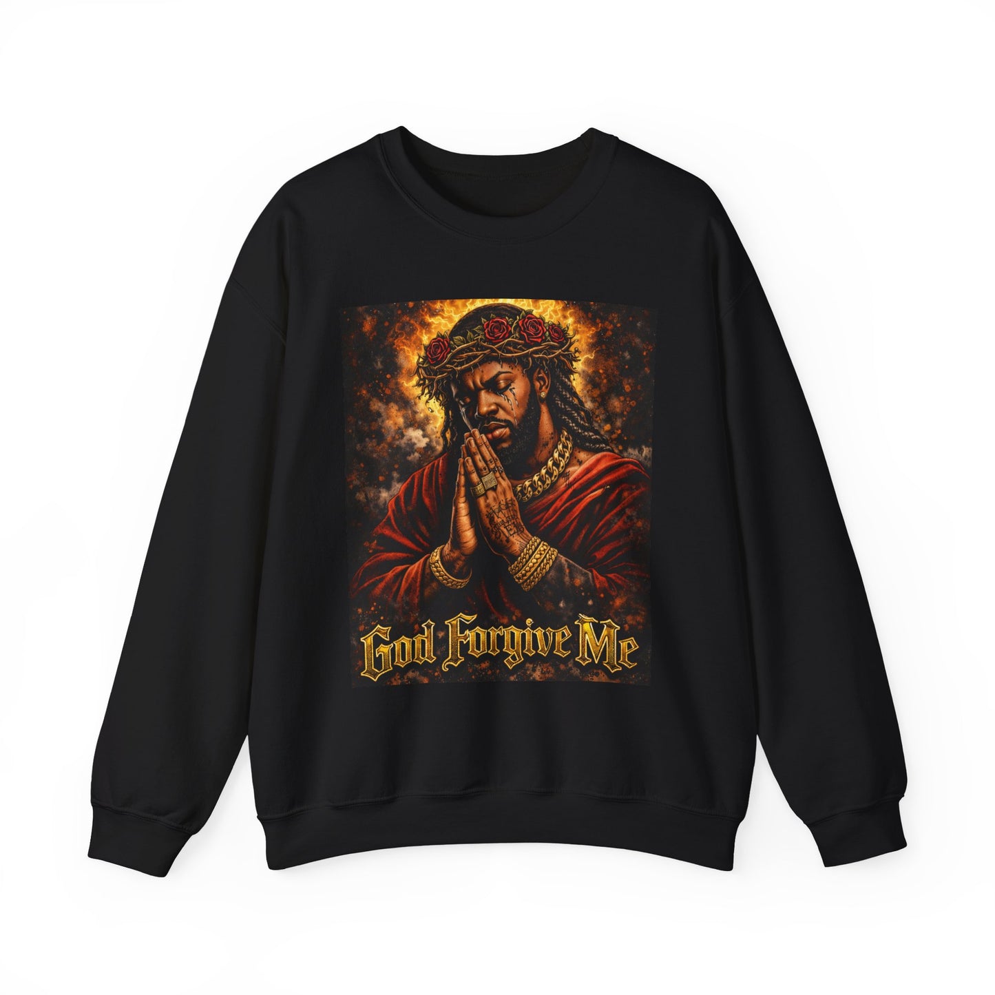 GSA BY JR God Forgive Me, Men's Sweatshirt