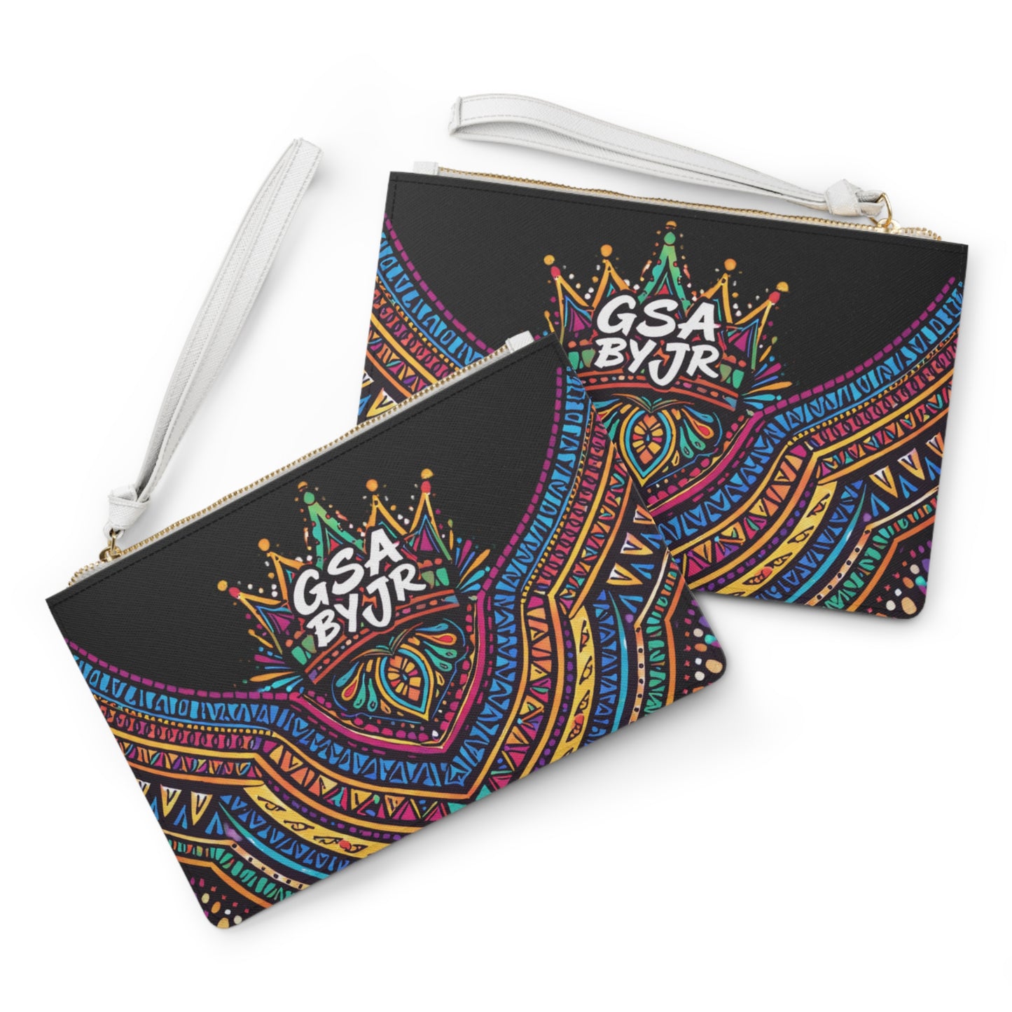 GSA BY JR Boho Mandala Wristlet Clutch Bag