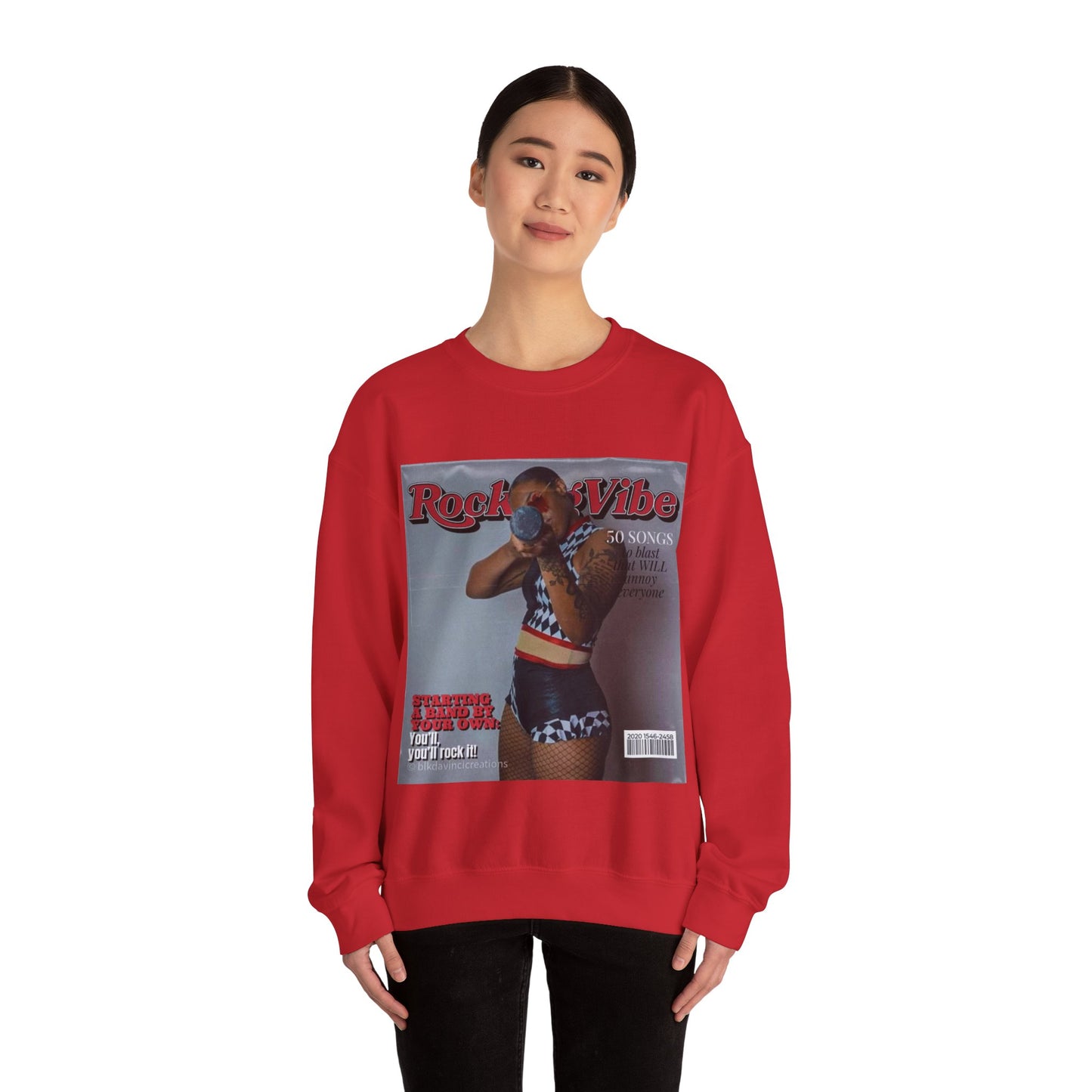 Red Magazine Sweatshirt