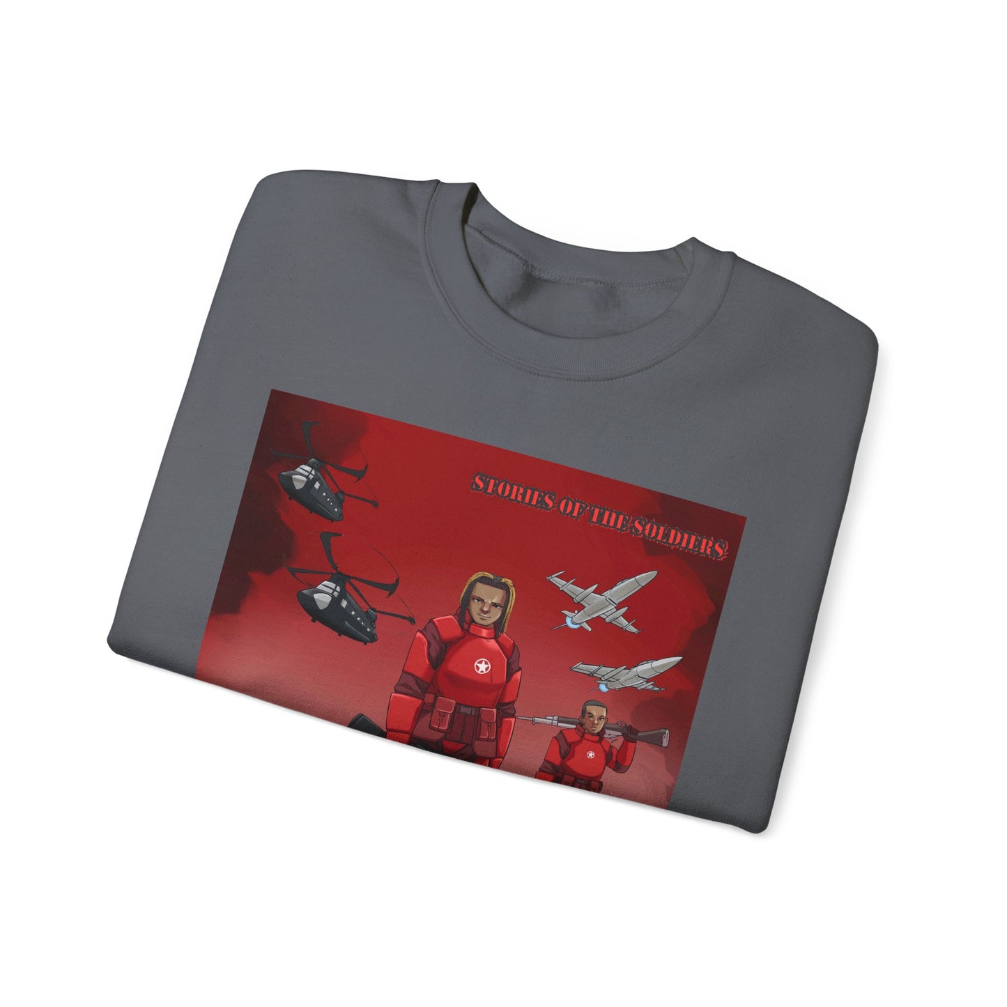 JR LINDSEY ' STORIES OF THE SOLDIERS SWEATSHIRT