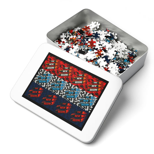 THE JROTC New Regime Jigsaw Puzzle - Red, White & Blue