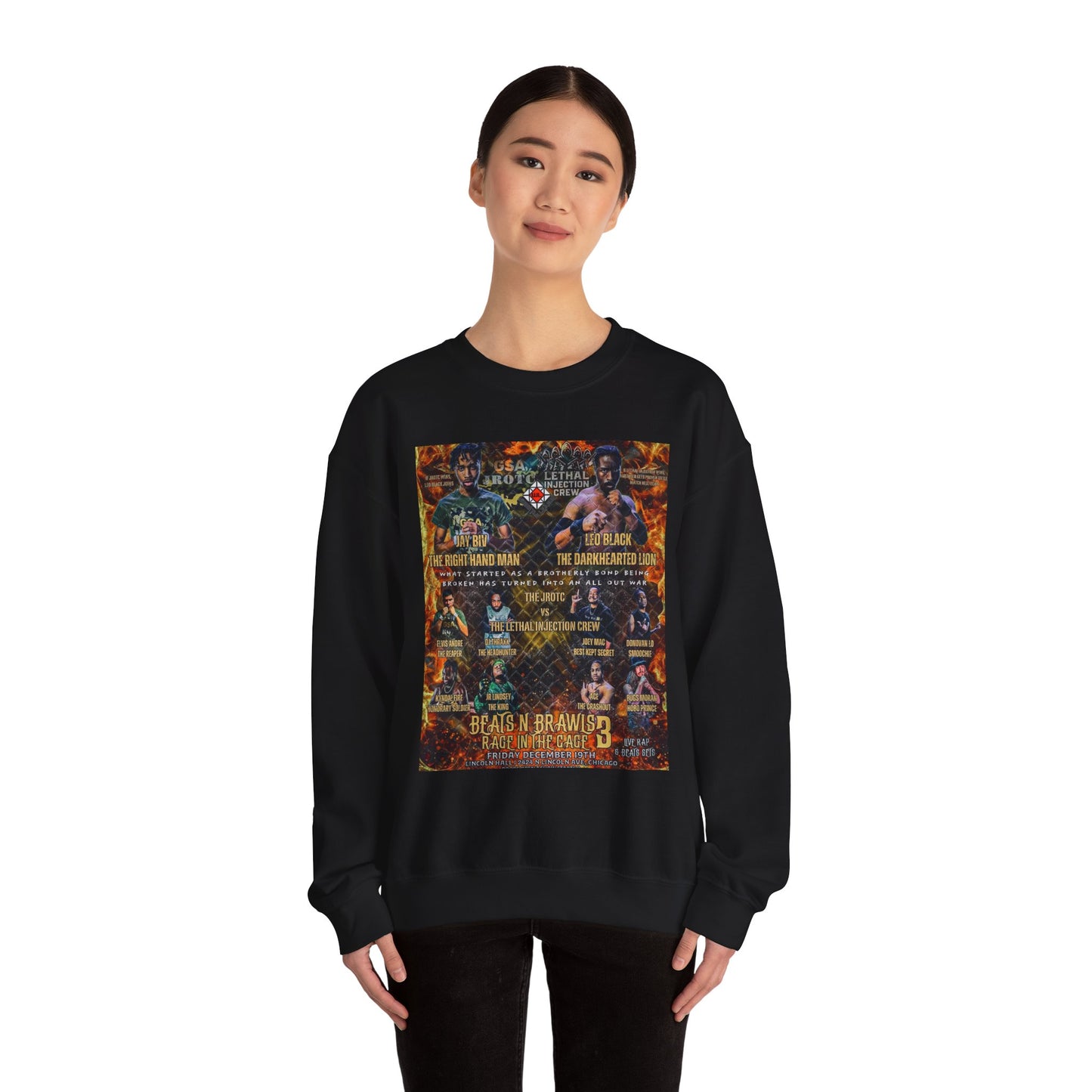 THE JROTC VS THE LIC 2 SWEATSHIRT