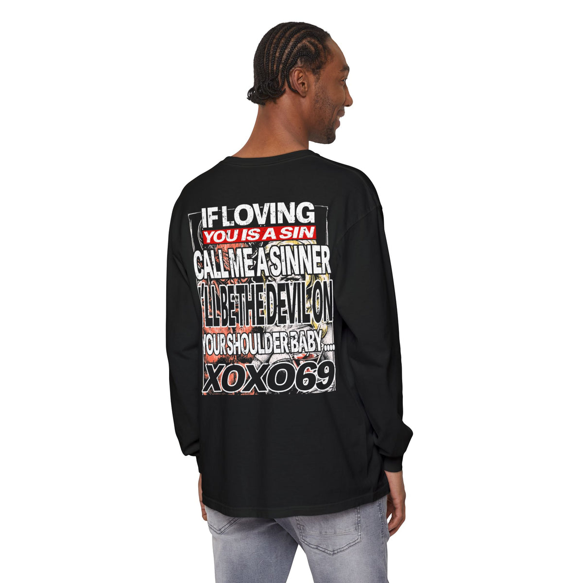 Beauty & Sin ' Graphic Long Sleeve