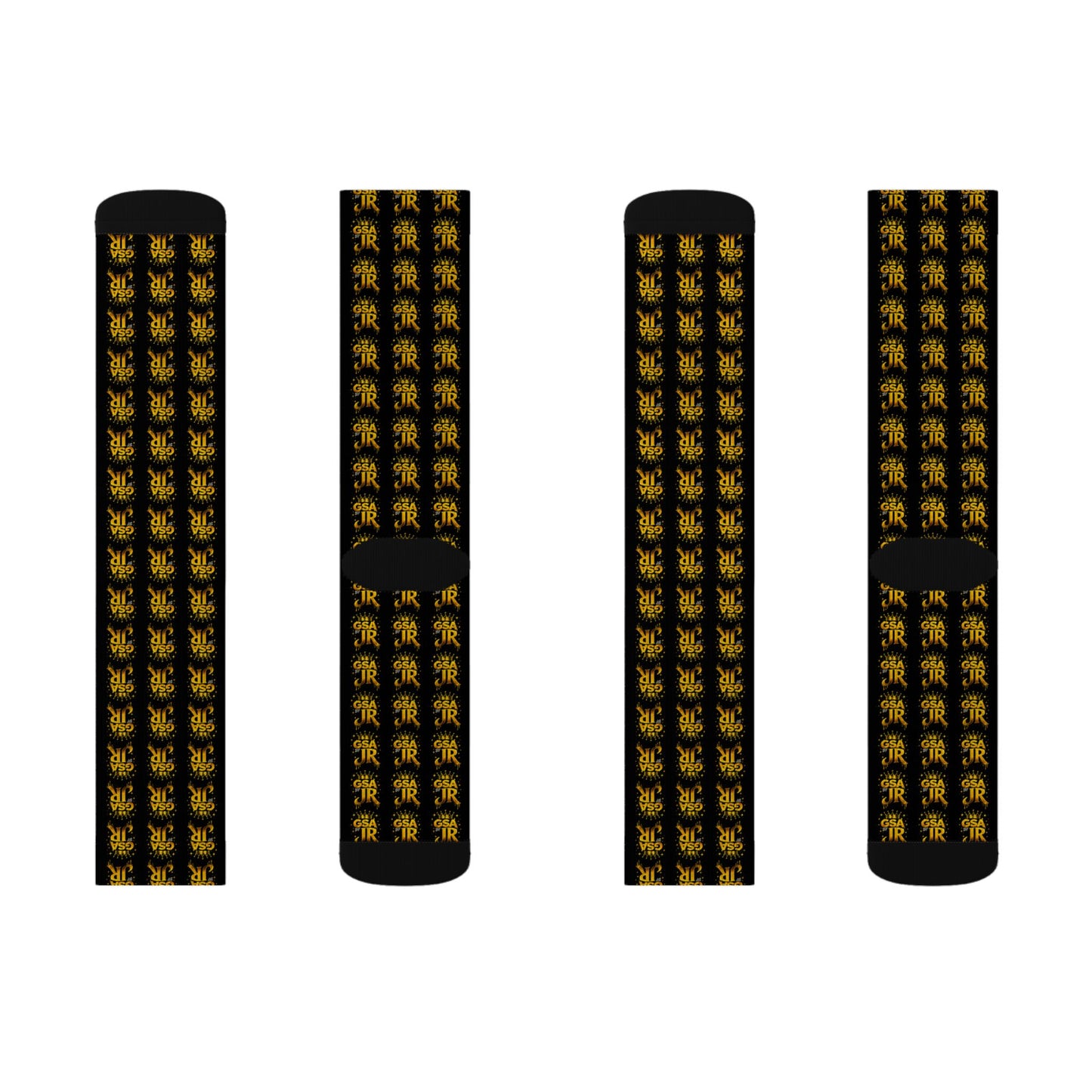 GSA BY JR Crew Socks - Gold