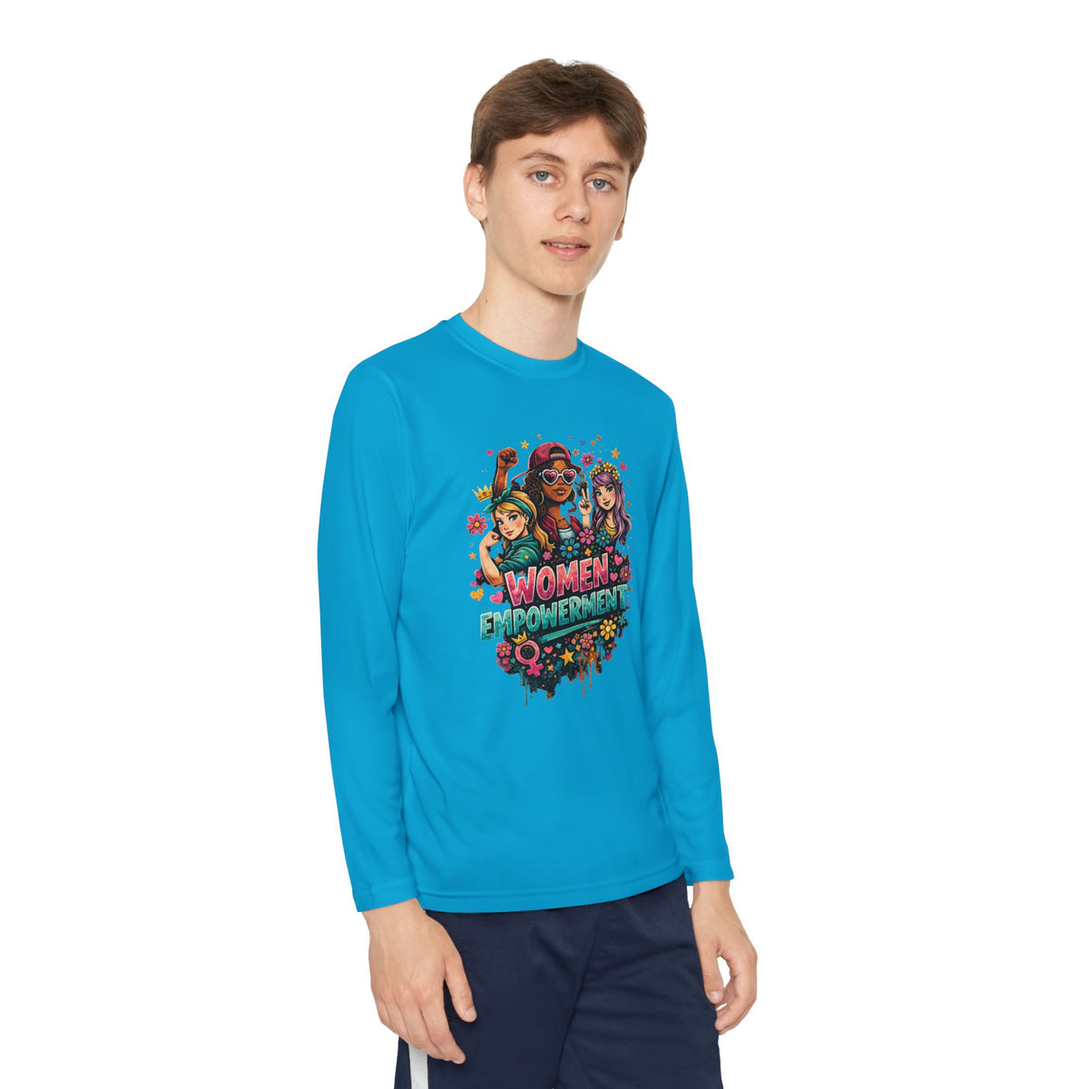 Women Empowerment ' Youth Long Sleeve Tee