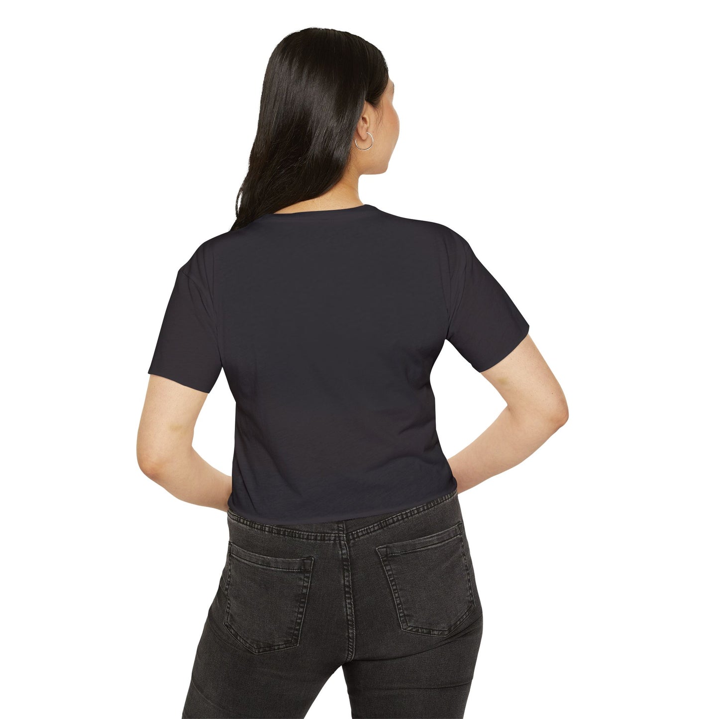 GSA BY JR " Girlz Is Playaz Too " Cropped Tee
