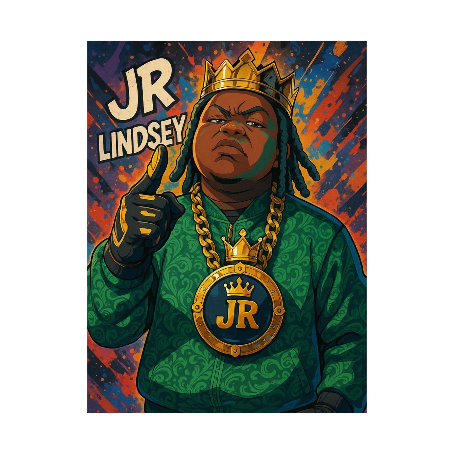 THE JROTC ANIME POSTER: JR LINDSEY