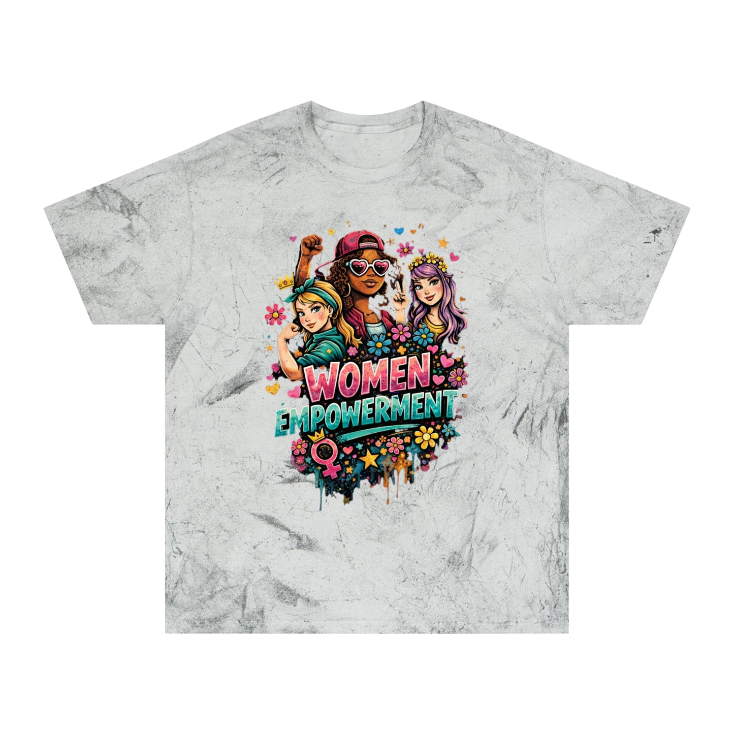 Women Empowerment ' Vintage Tie-Dye Tee