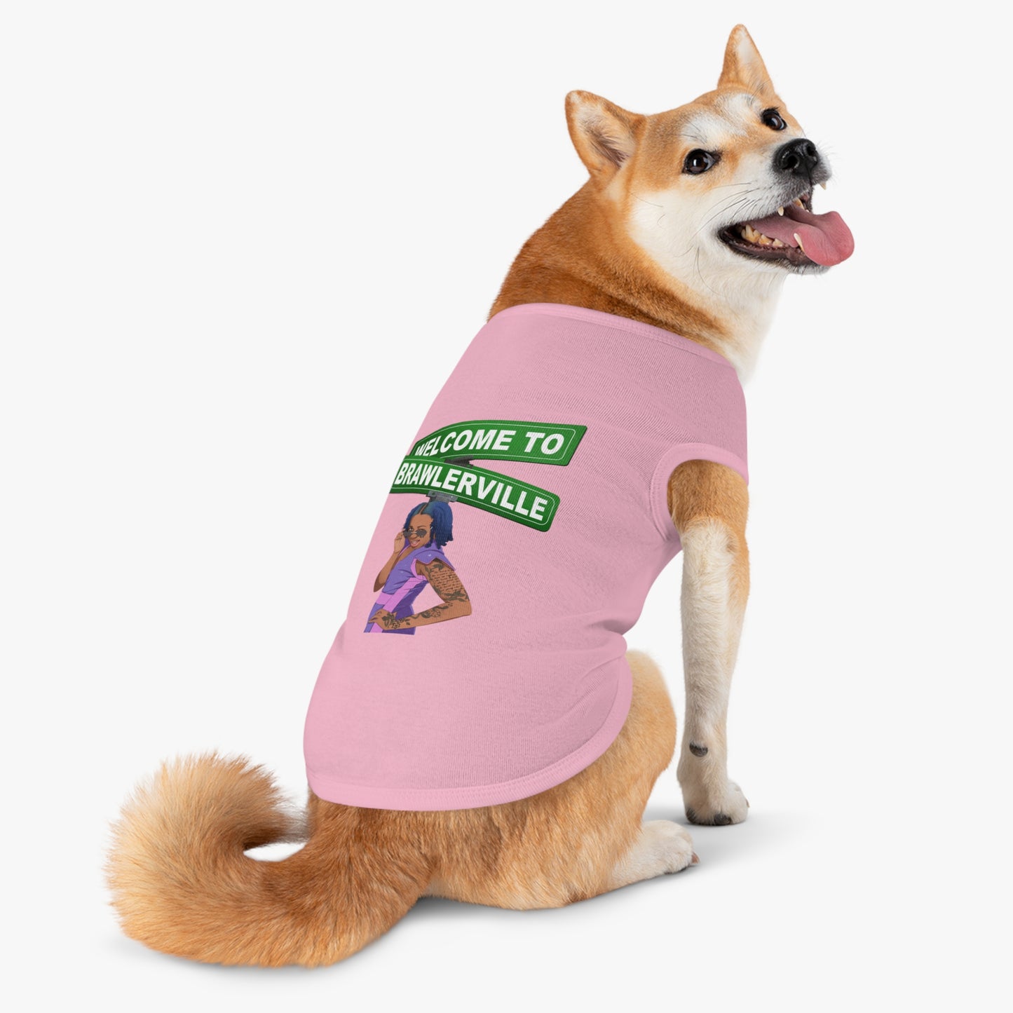Brawlerville Pet Tank Tops