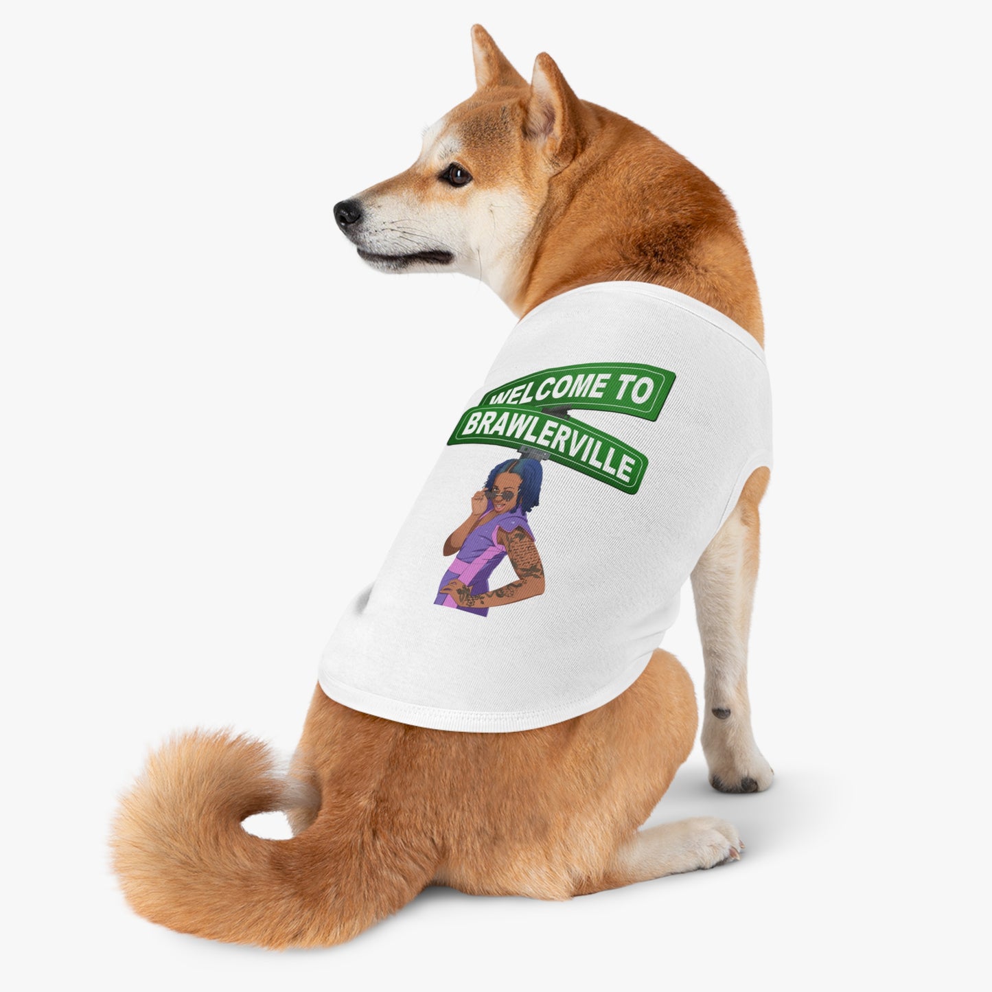Brawlerville Pet Tank Tops