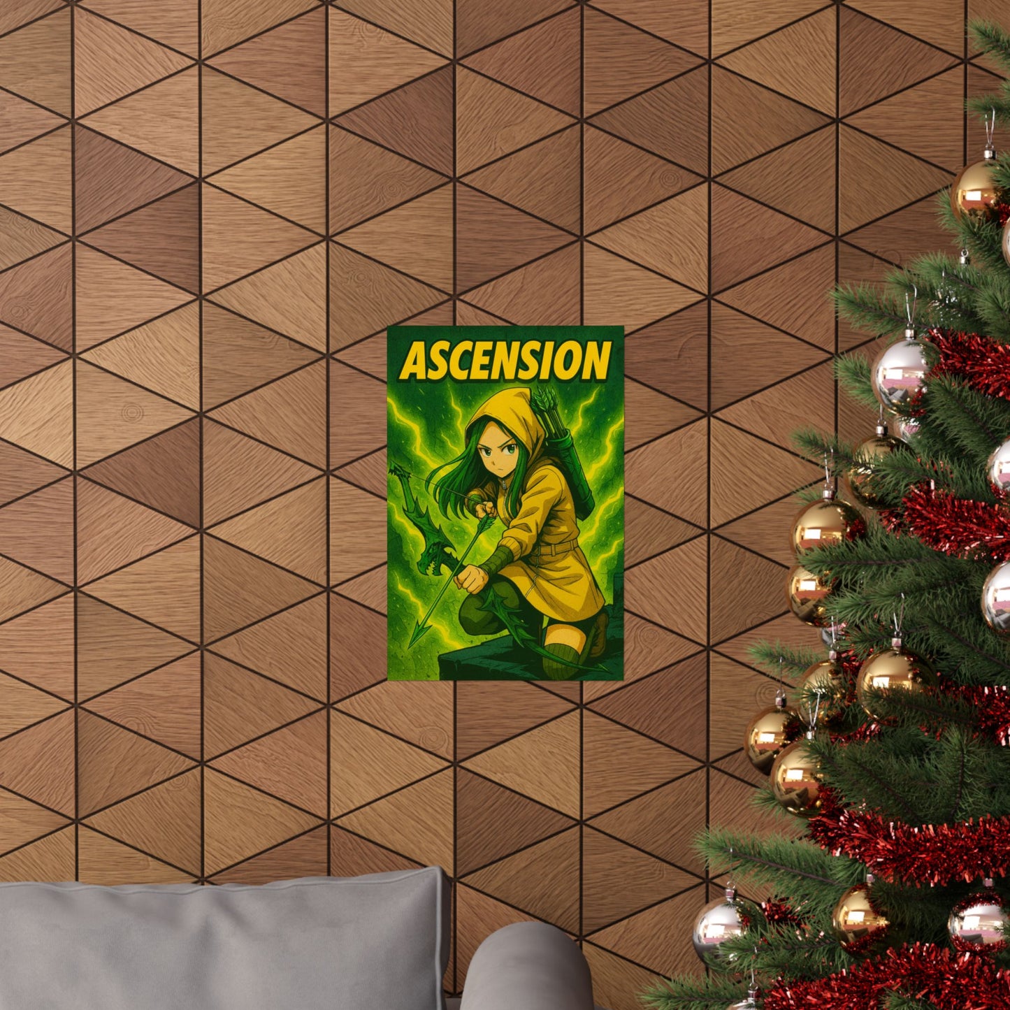 GSA BY JR ANIME POSTER " Ascension "
