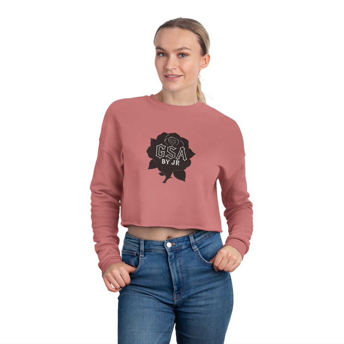 Cropped Sweatshirt - Black GSA
