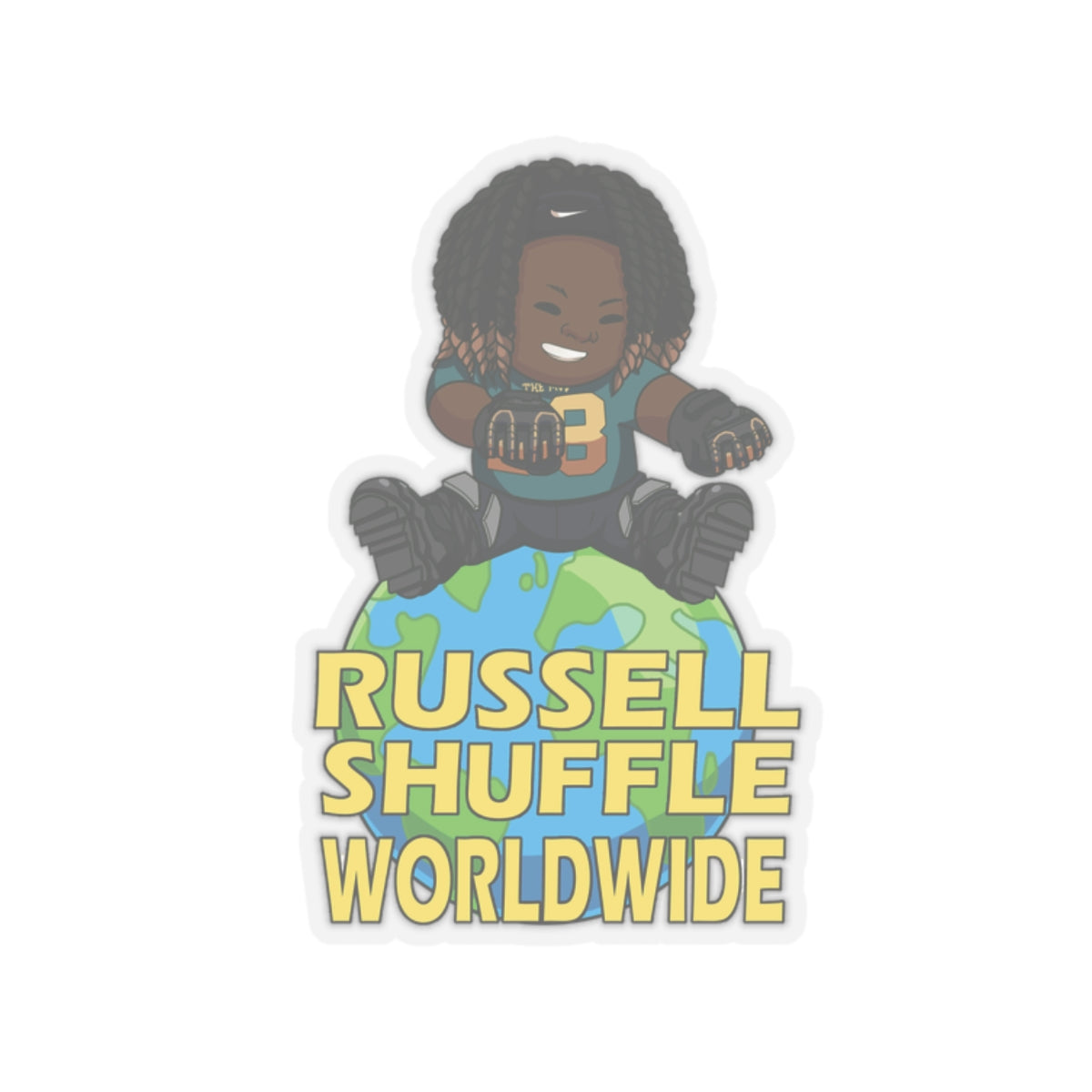 Russell Shuffle Stickers