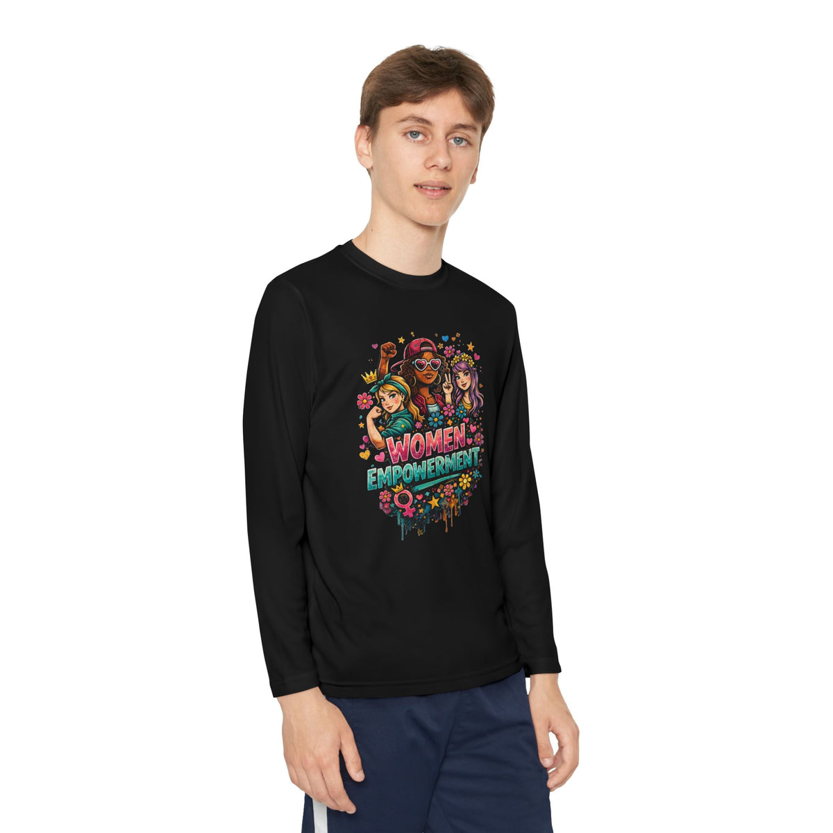 Women Empowerment ' Youth Long Sleeve Tee