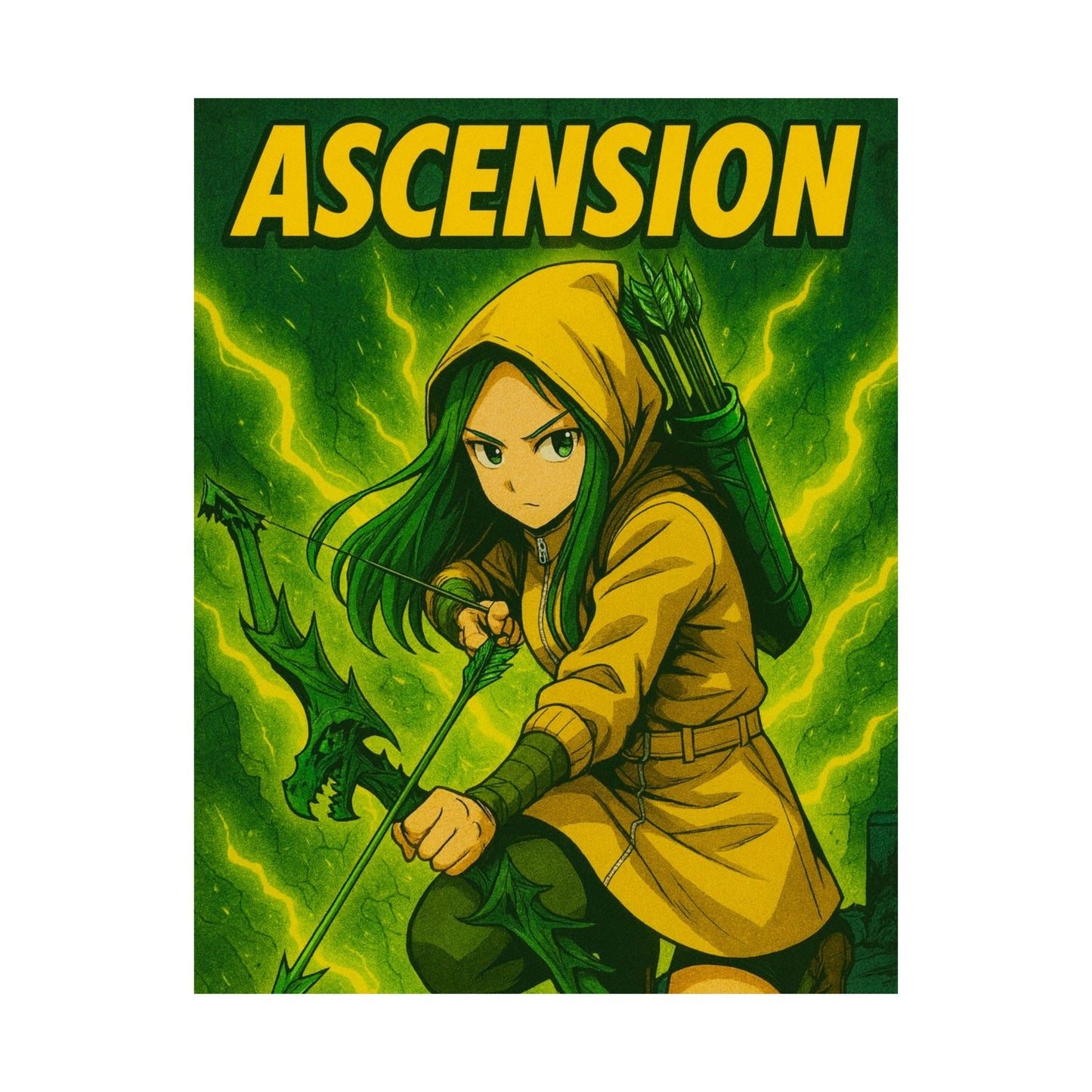 GSA BY JR ANIME POSTER " Ascension "