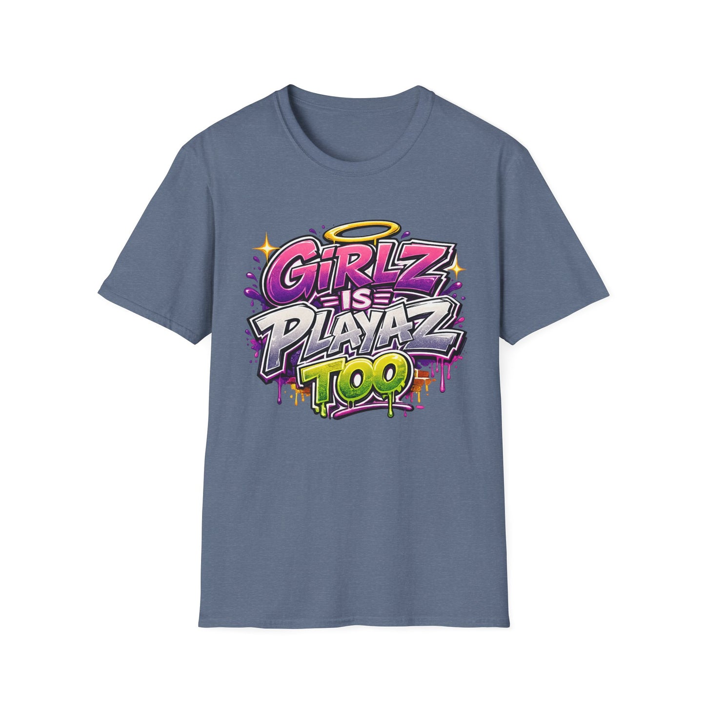 Girlz Is Playaz Too ' Softstyle Tee