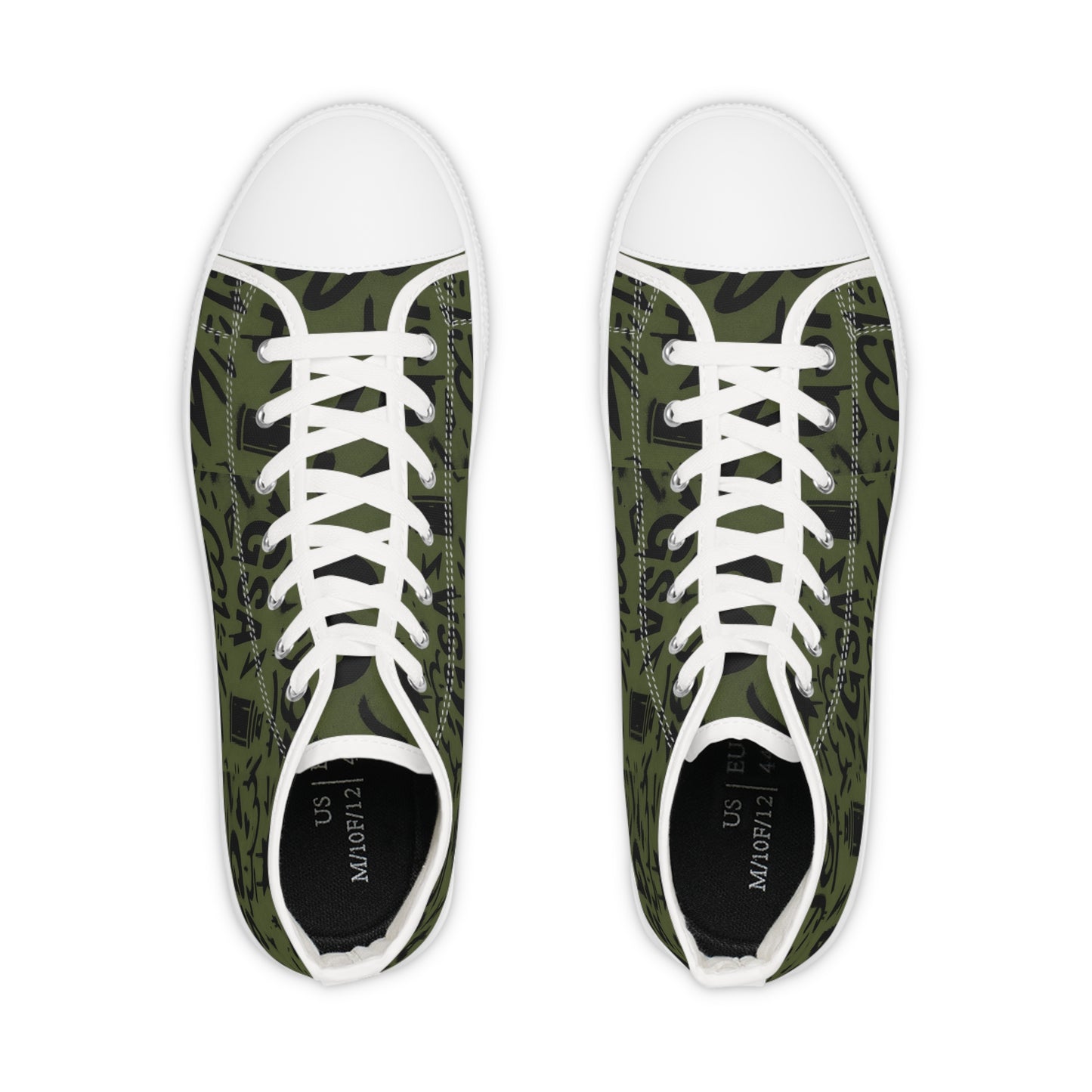 GSA G1 High Top Sneakers- Army Green