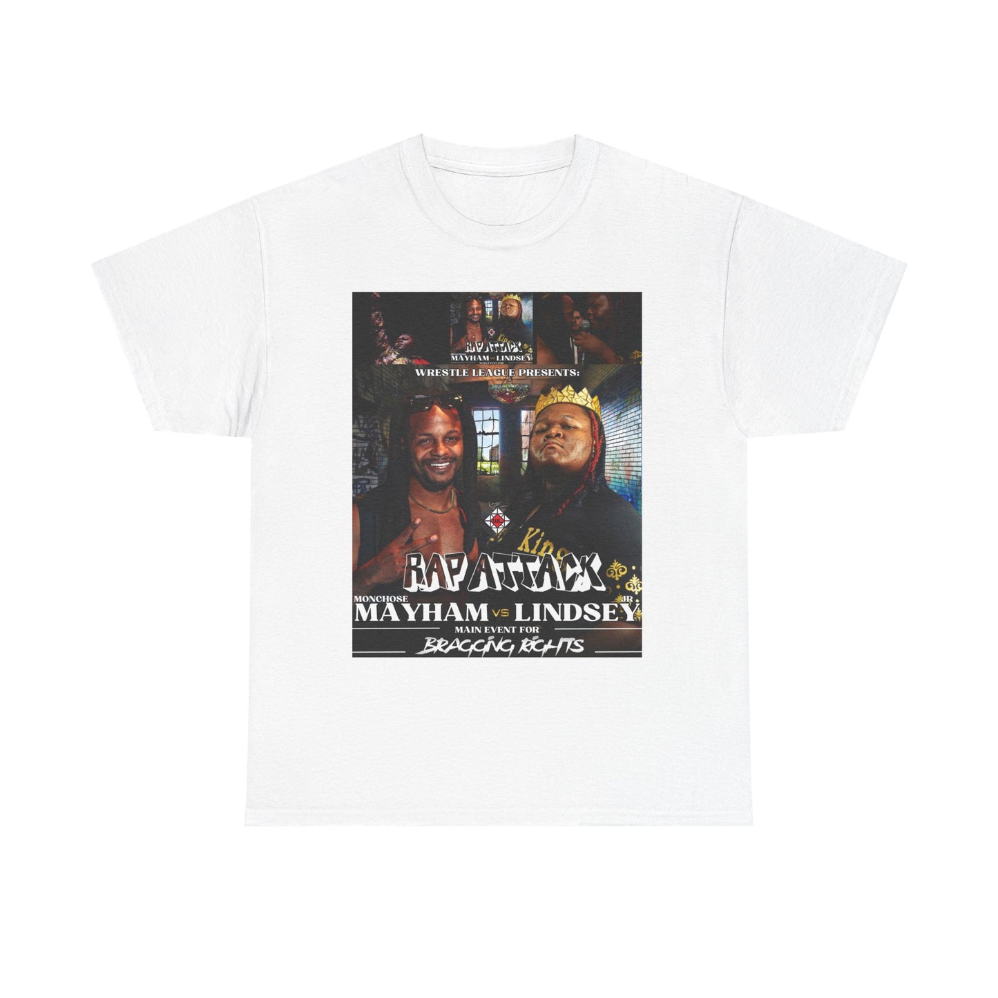 JR LINDSEY VS MONCHOSE MAYHAM TEE