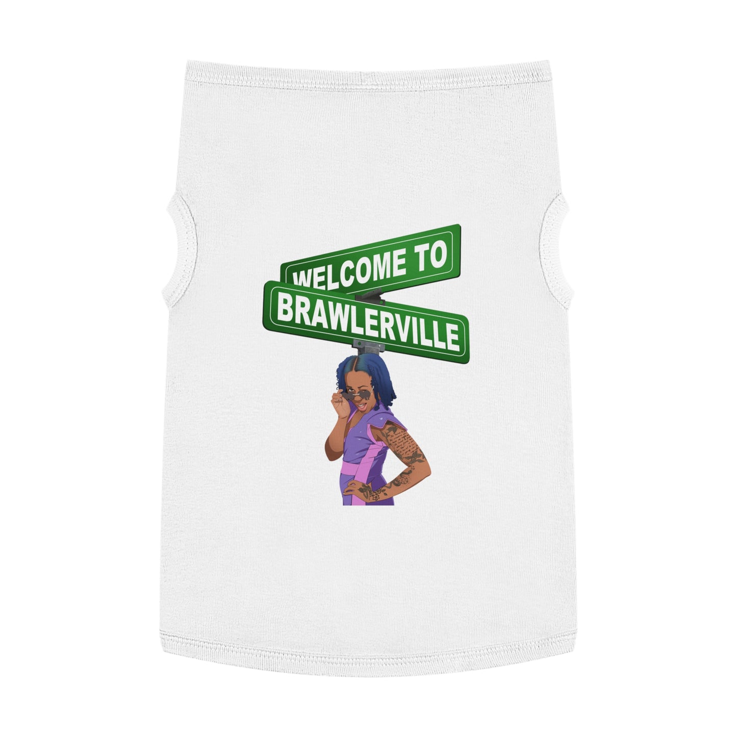 Brawlerville Pet Tank Tops