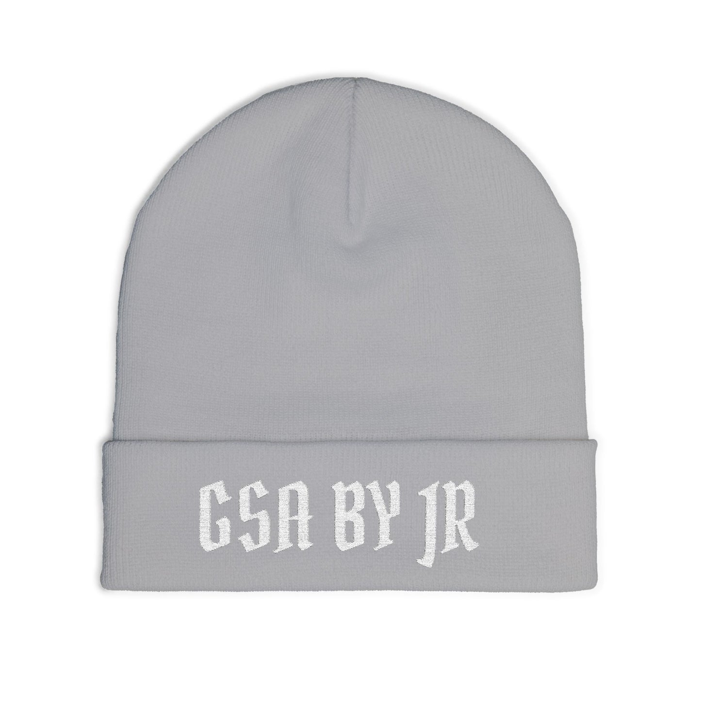 Knit Beanie - White GSA