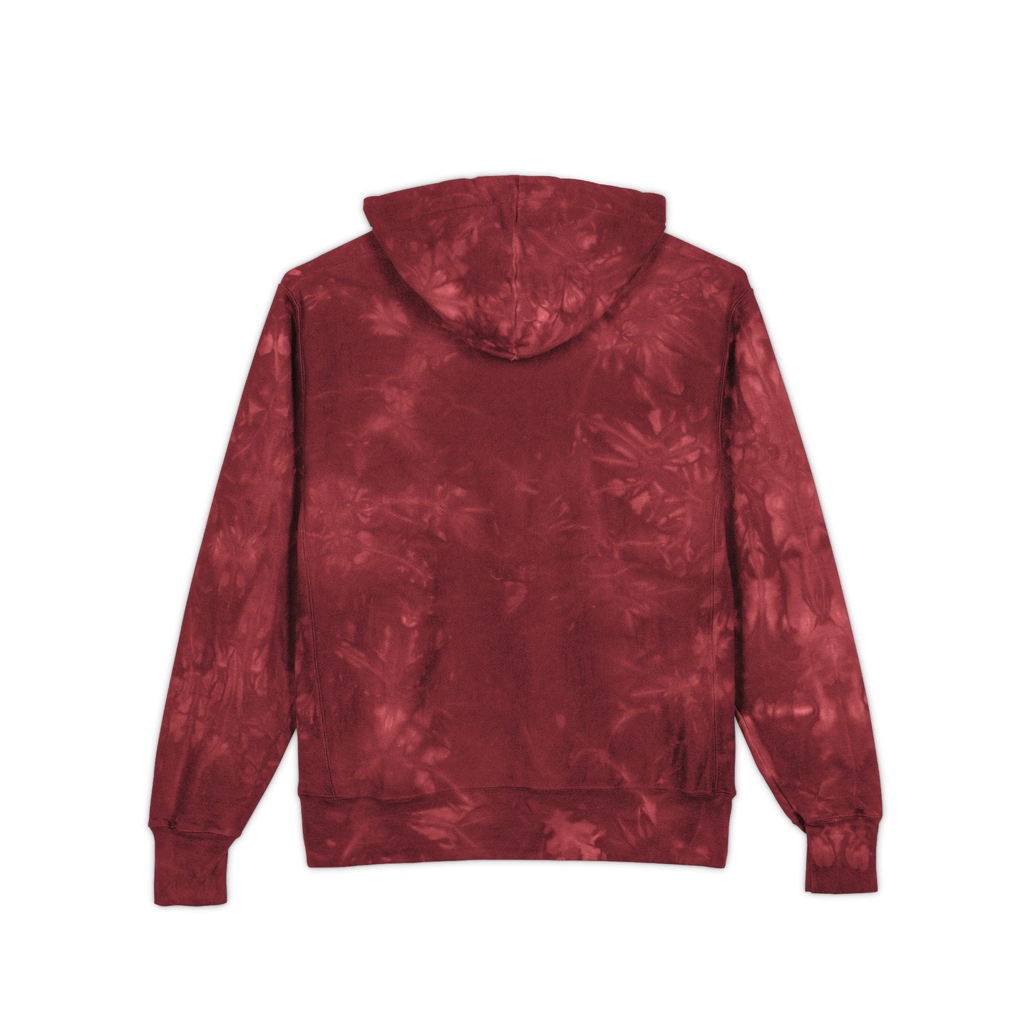 Tie-Dye Graphic Hoodie - Embroidered