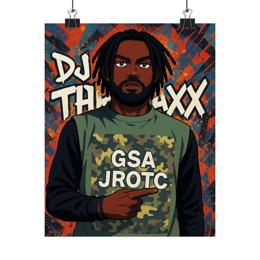 THE JROTC ANIME POSTER: DJ THRAXX