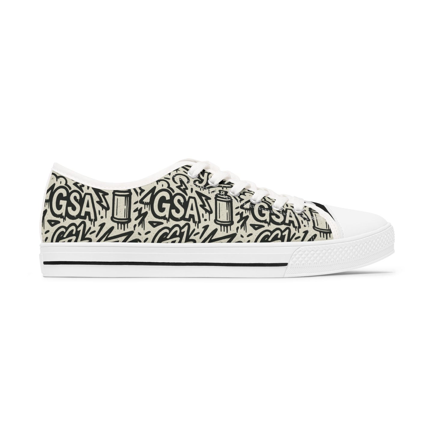 WOMENS GSA G1 Low Top Sneakers - Yin & Yang