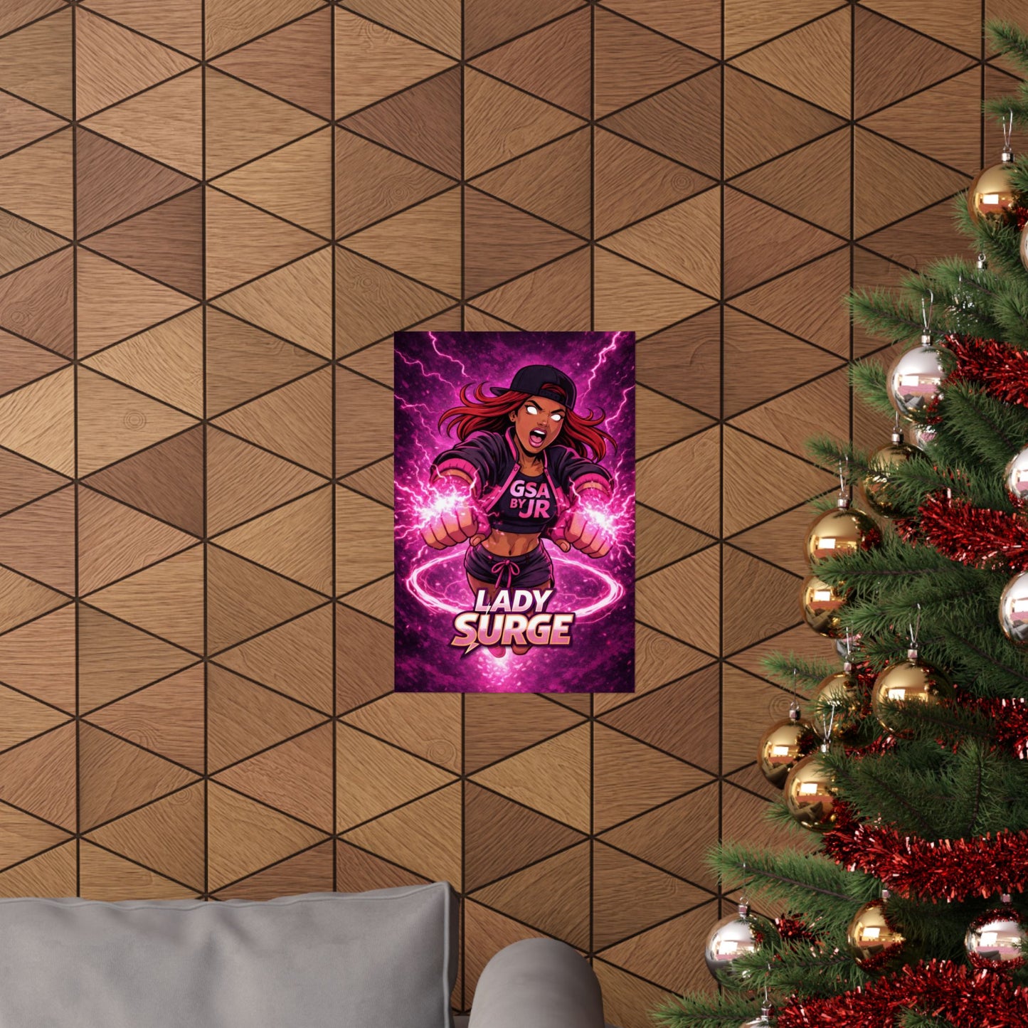Lady Surge Poster