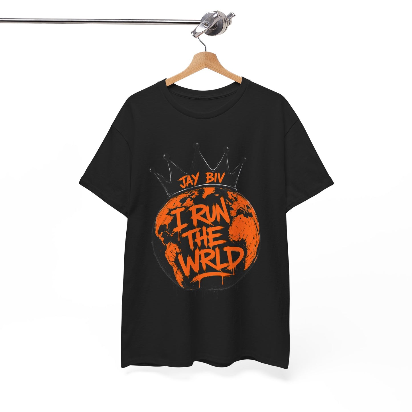 JAY BIV " I Run The World " Graphic Tee