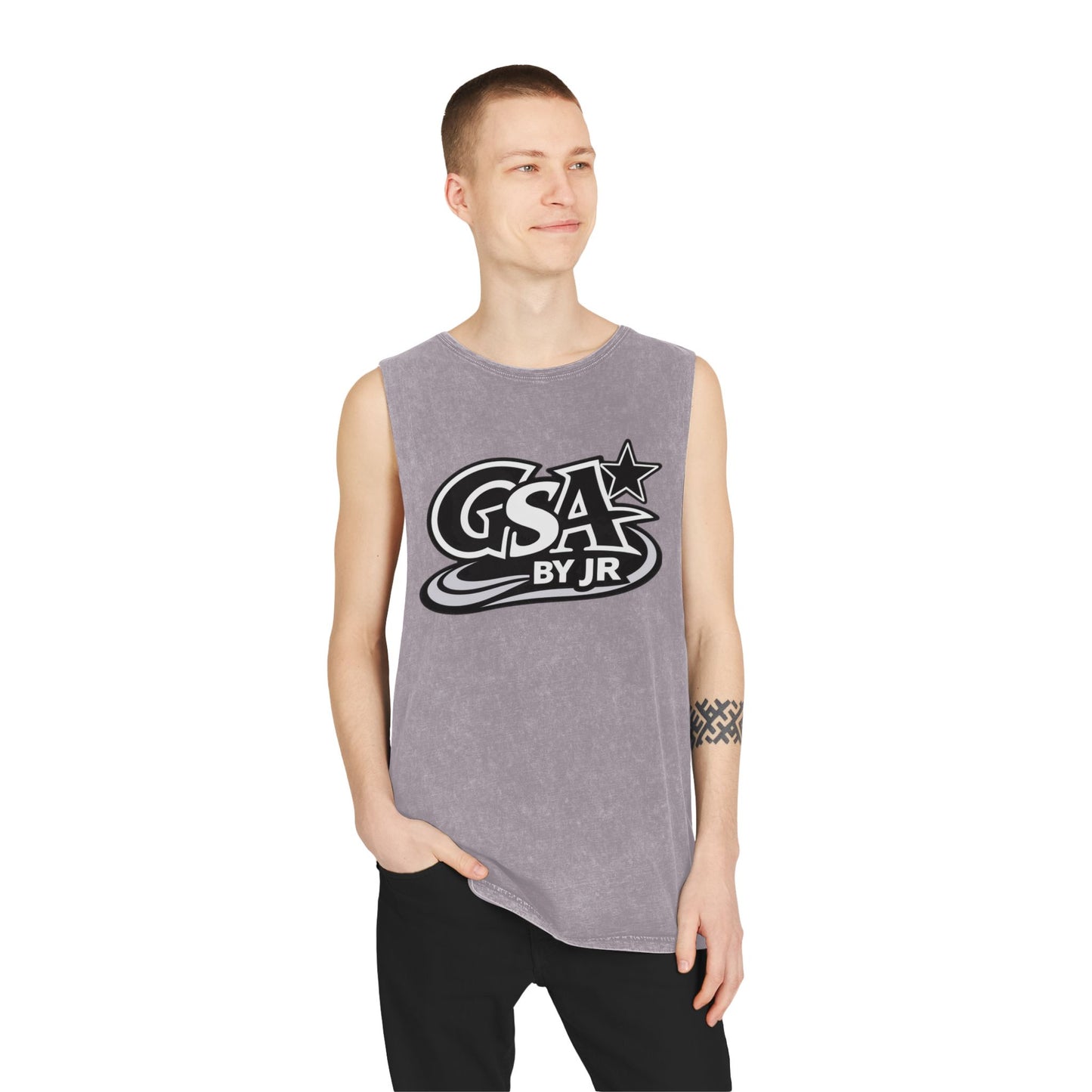 Stonewash Muscle Tank