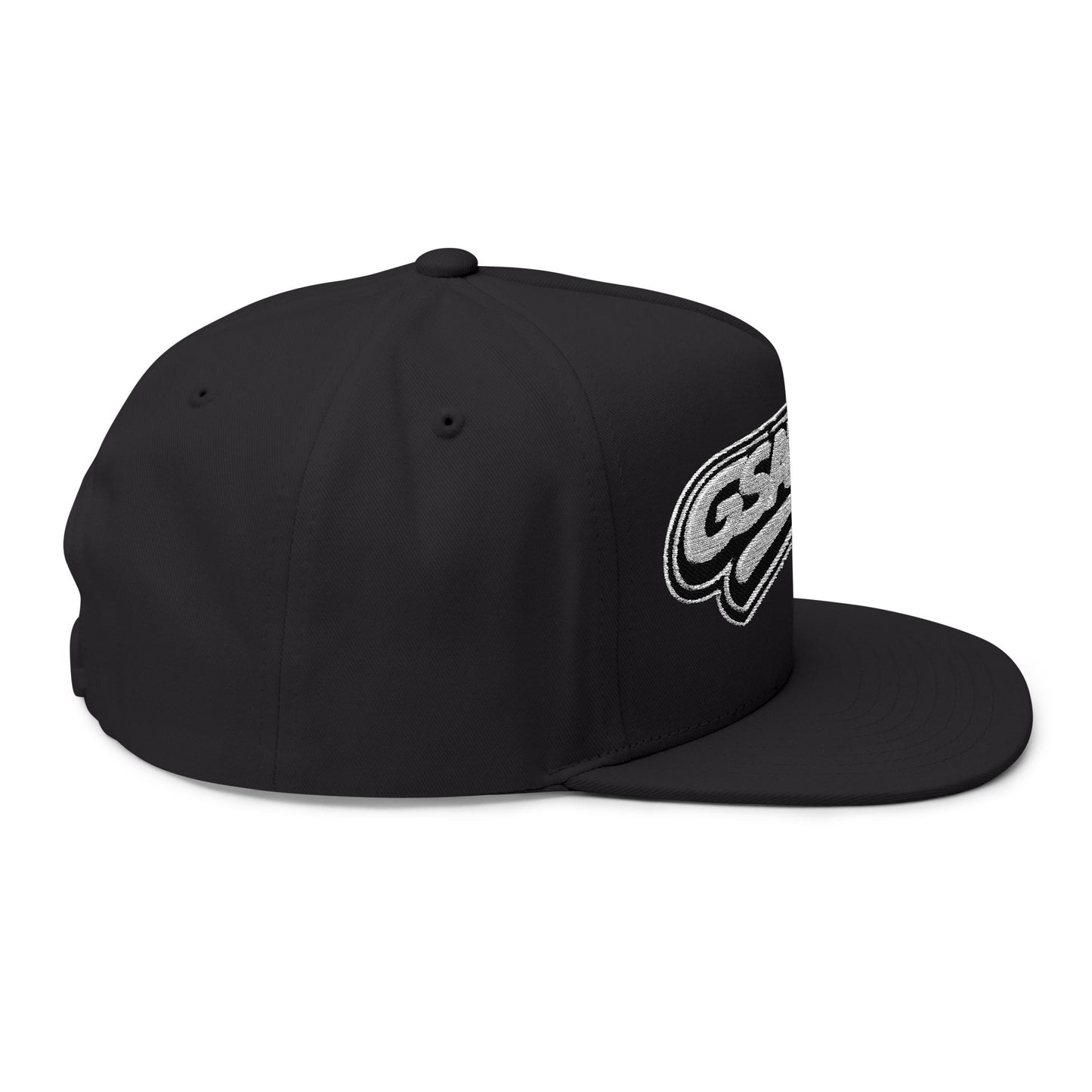 Retro Style Flat Bill Cap