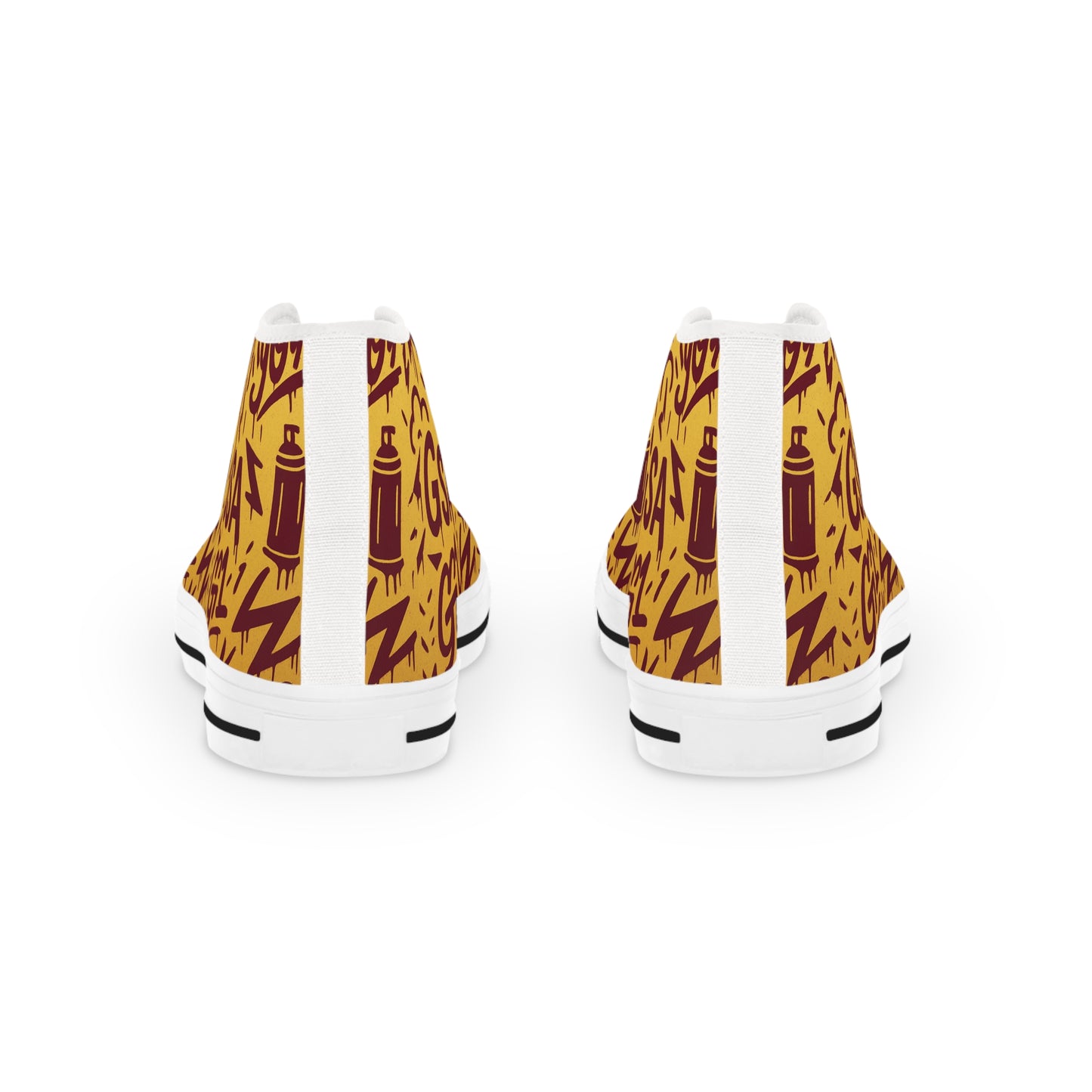 GSA G1 High Top Sneakers- Crimson Gold