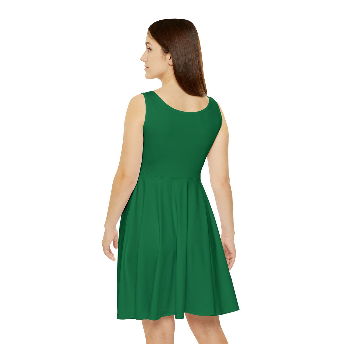 Green Women's Skater Dress