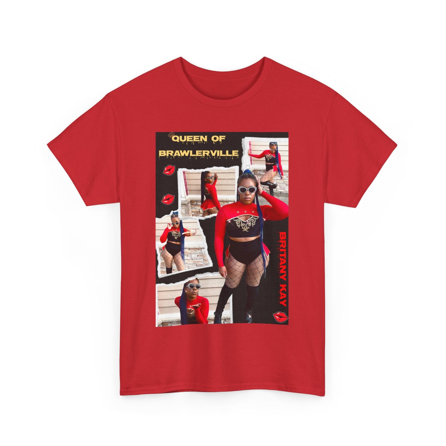 Britany Kay "Queen of Brawlerville" T-shirt