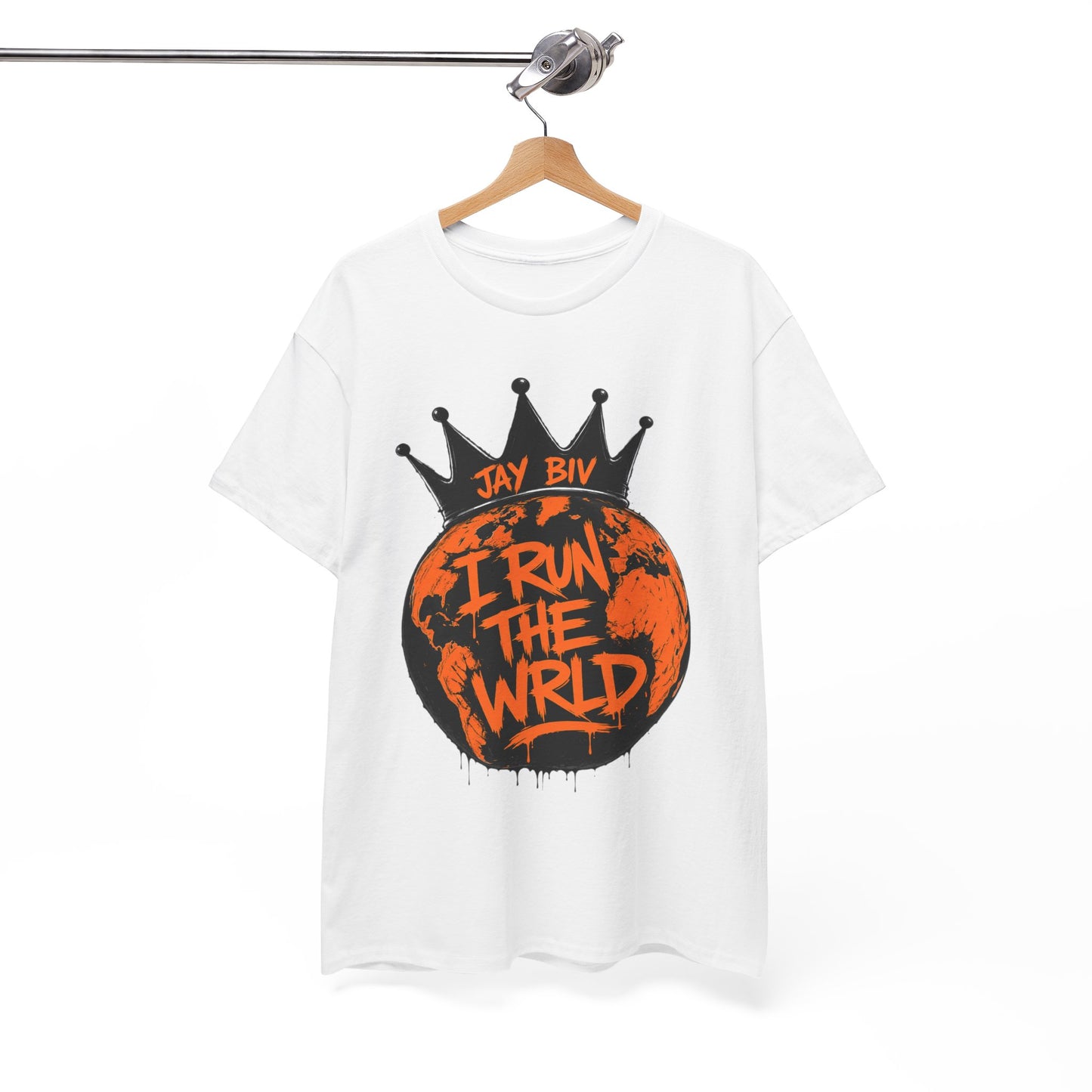 JAY BIV " I Run The World " Graphic Tee