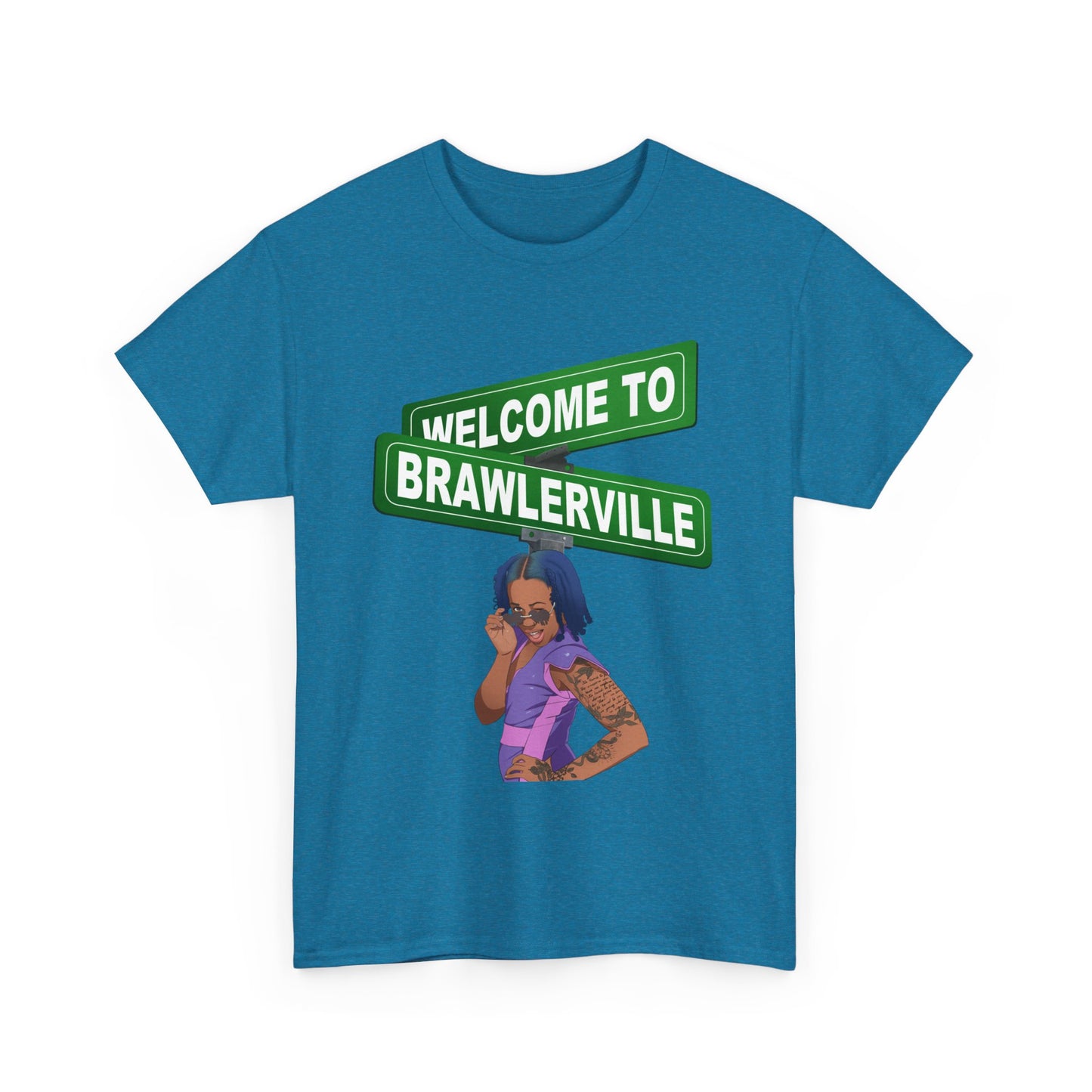 Britany Kay "Welcome to Brawlerville" T-shirt