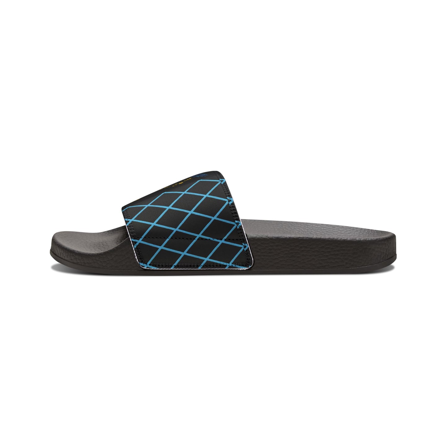 Holy Trinity Slides - Blue & Black