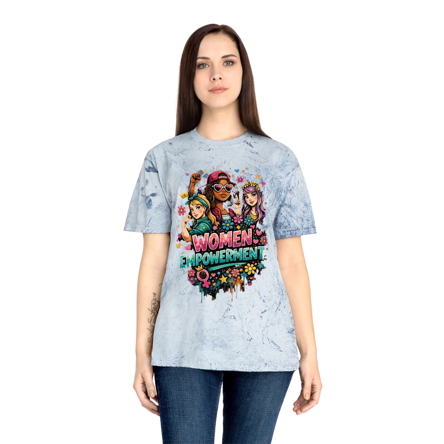 Women Empowerment ' Vintage Tie-Dye Tee