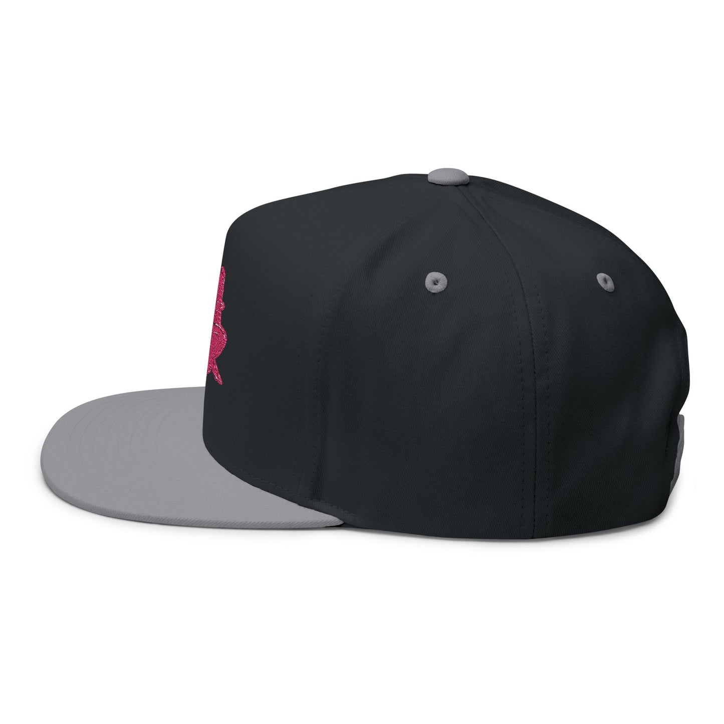 Pink Graffiti Flat Bill Cap