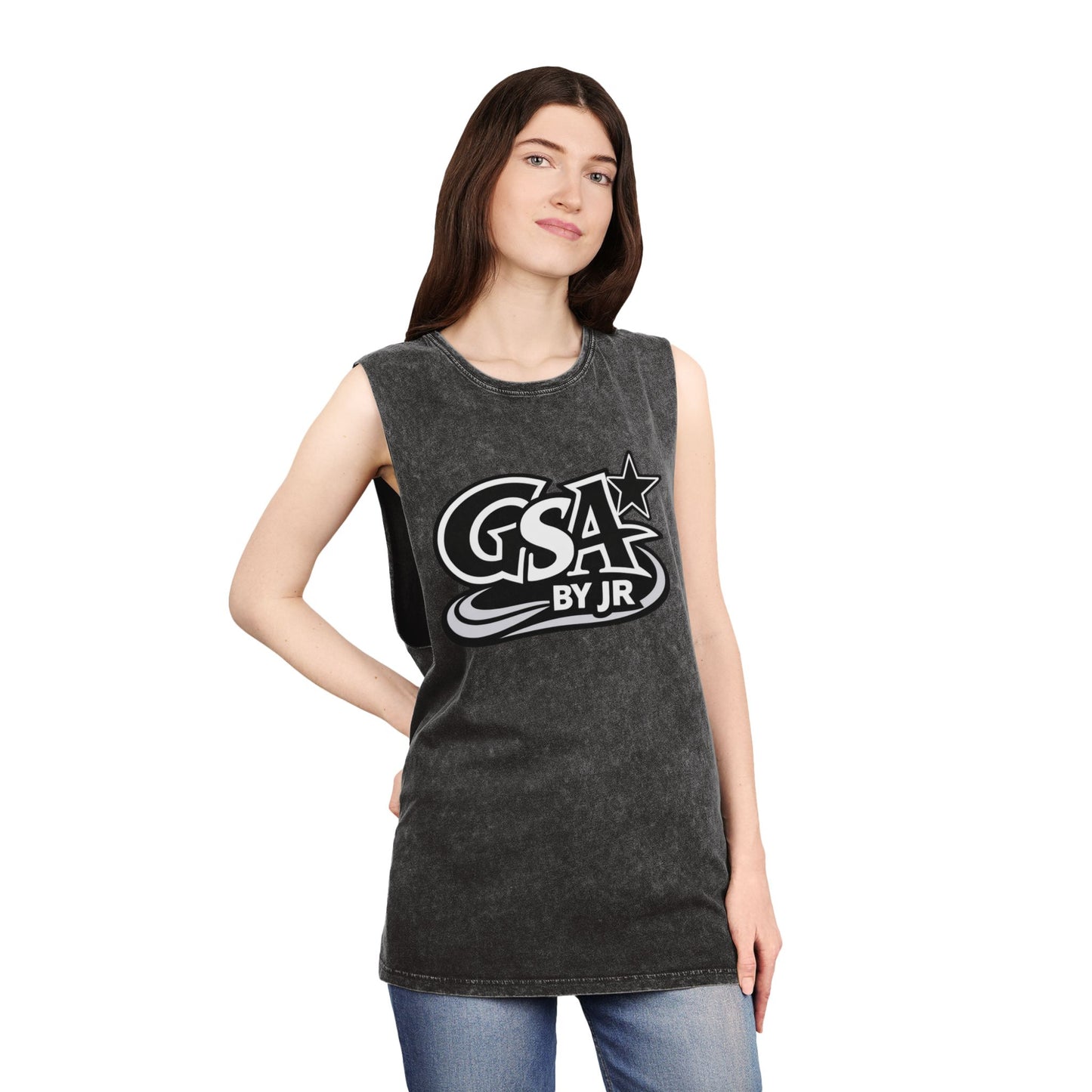 Stonewash Muscle Tank