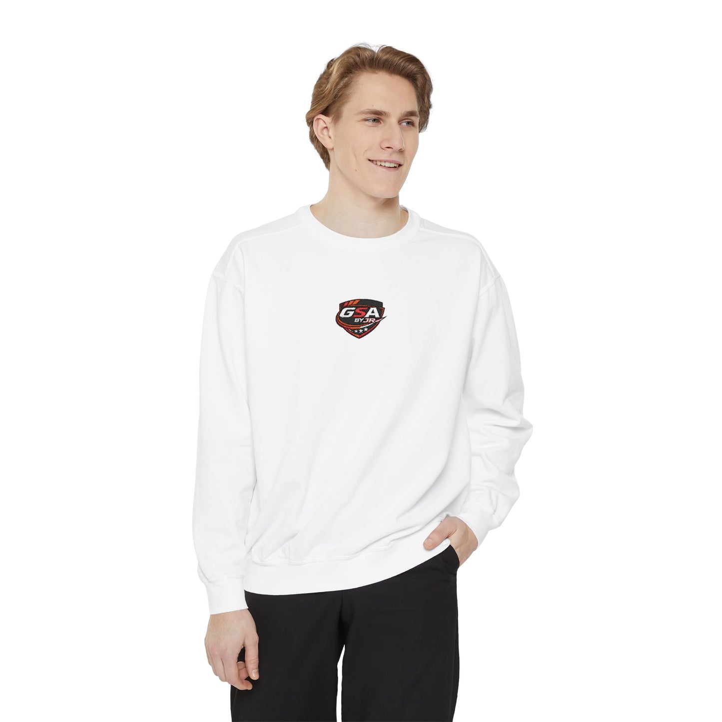 Unisex Sweat Shirt — Embroidered