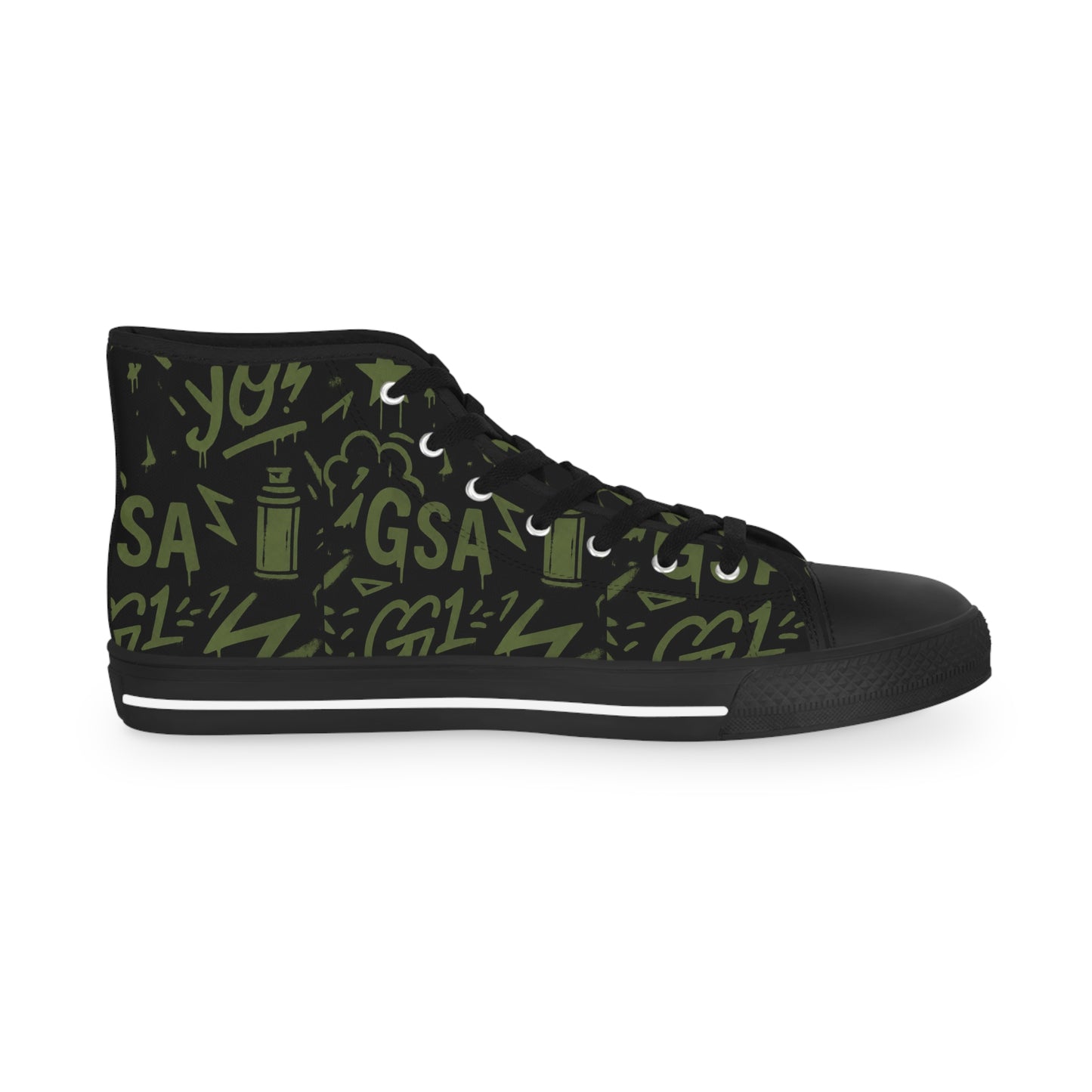 GSA G1 High Top Sneakers- Army Green