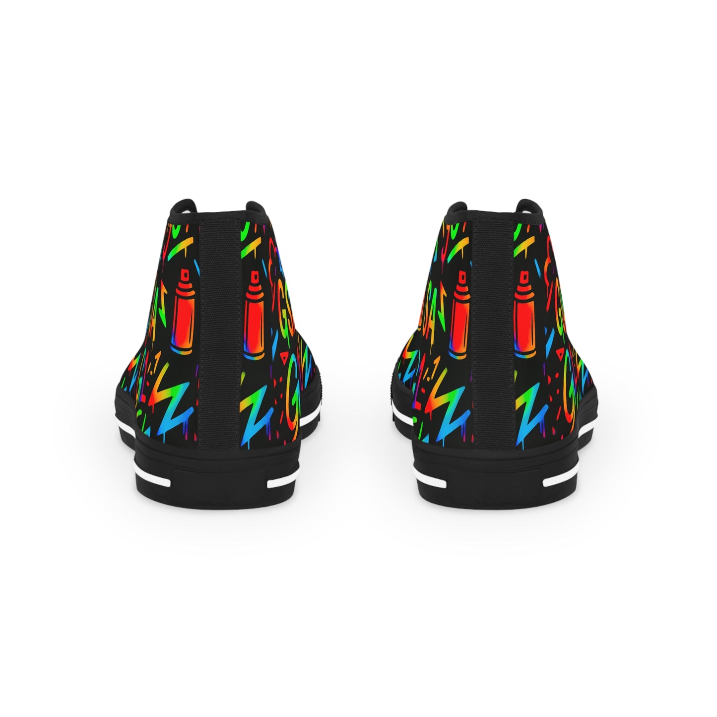 GSA G1 High Top Sneakers- Rainbow