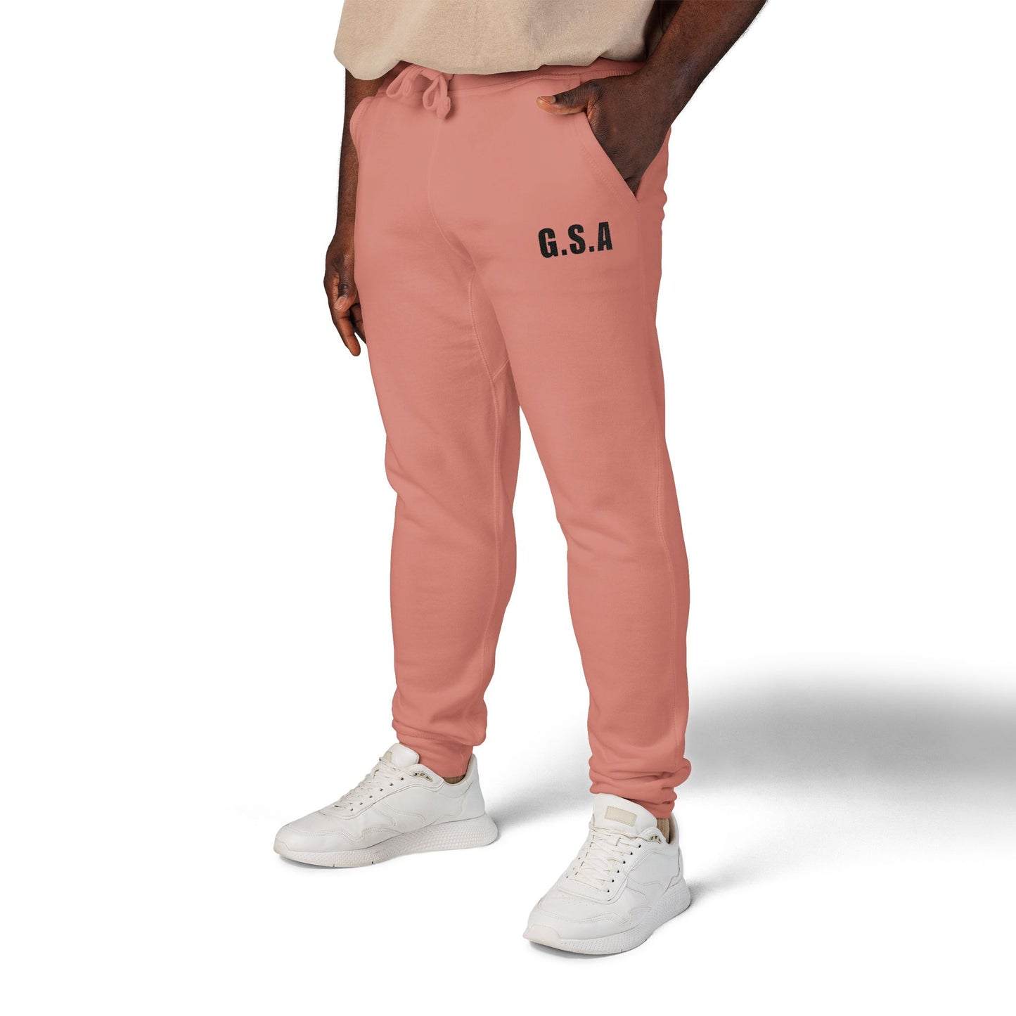 GSA BY JR Embroidered Fleece Sweatpants