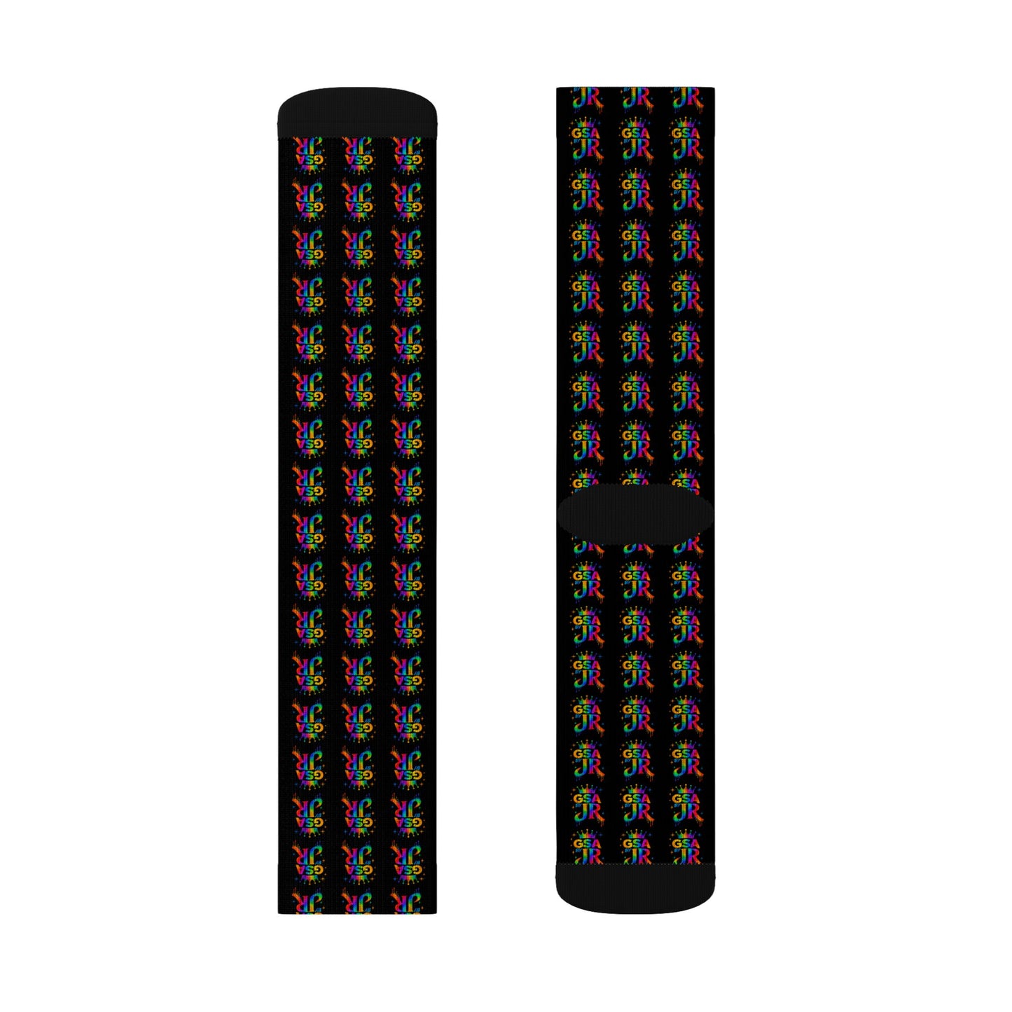 Rainbow Crew Socks