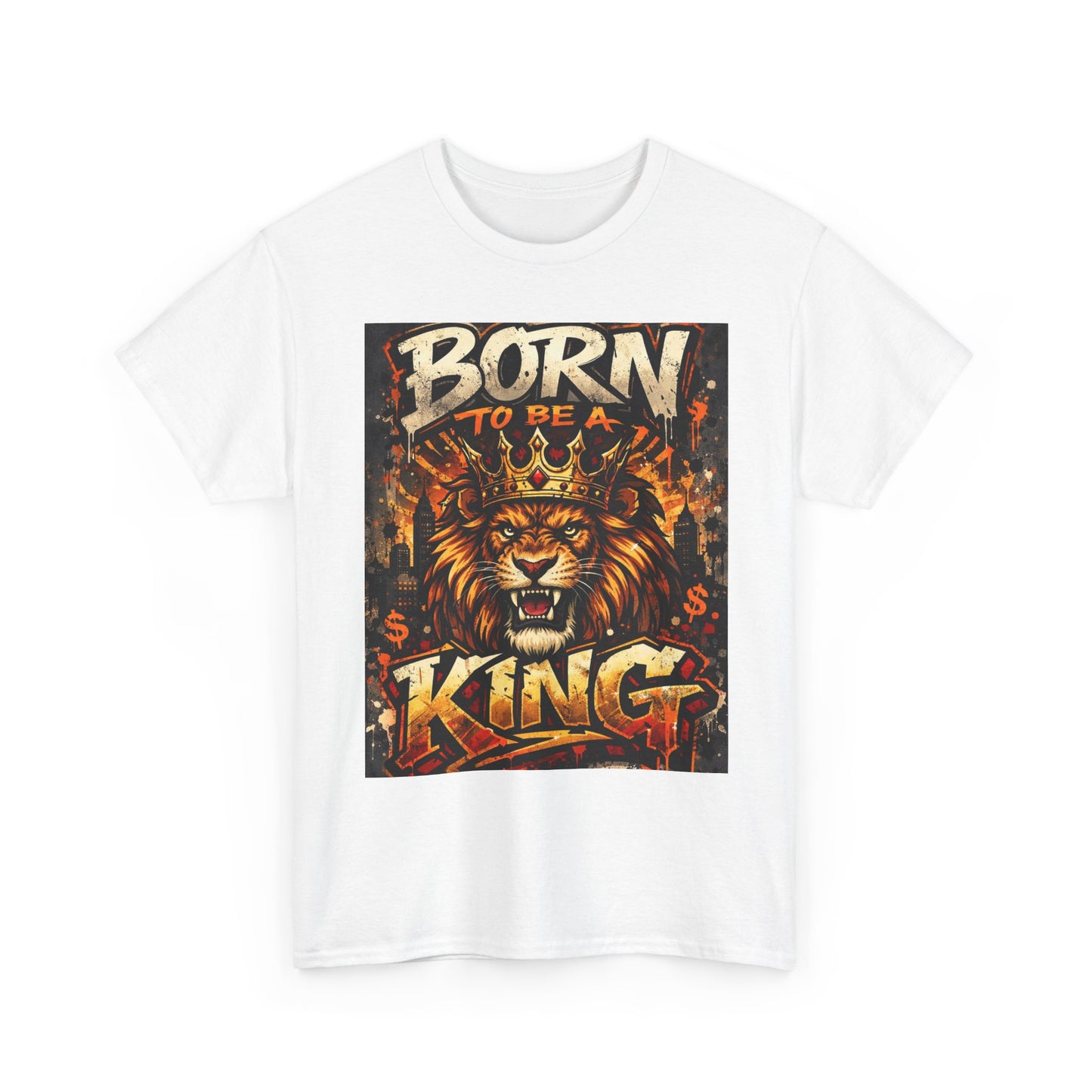 GSA BY JR Men's ' Born to Be a King Tee